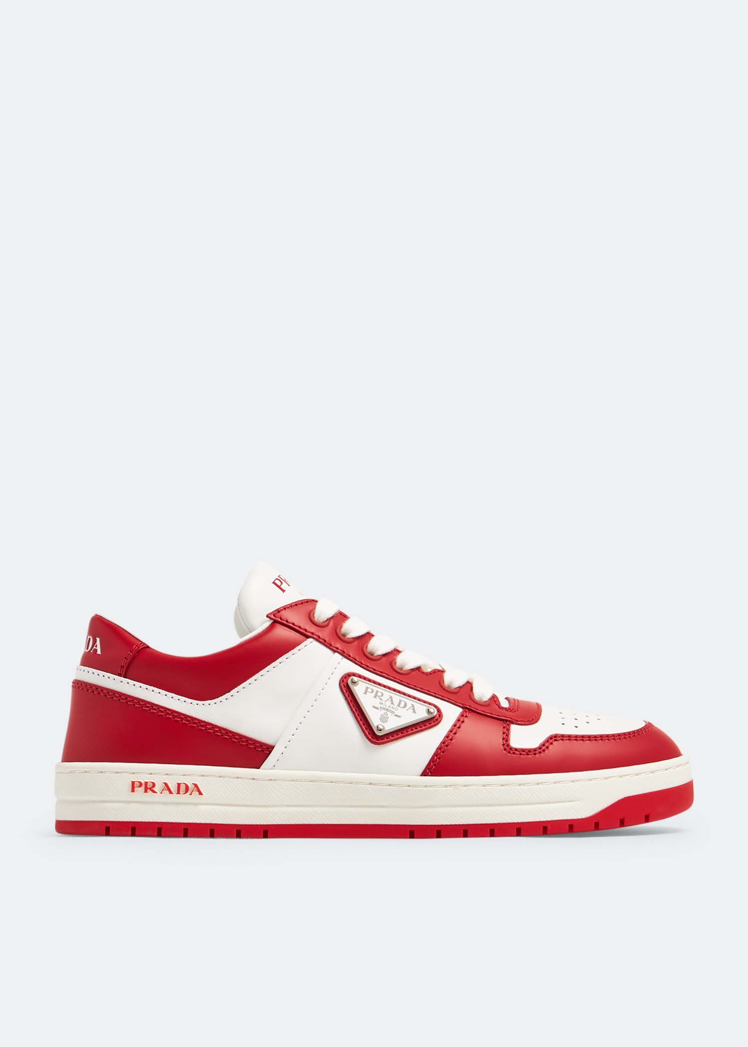 

Downtown leather sneakers, Red