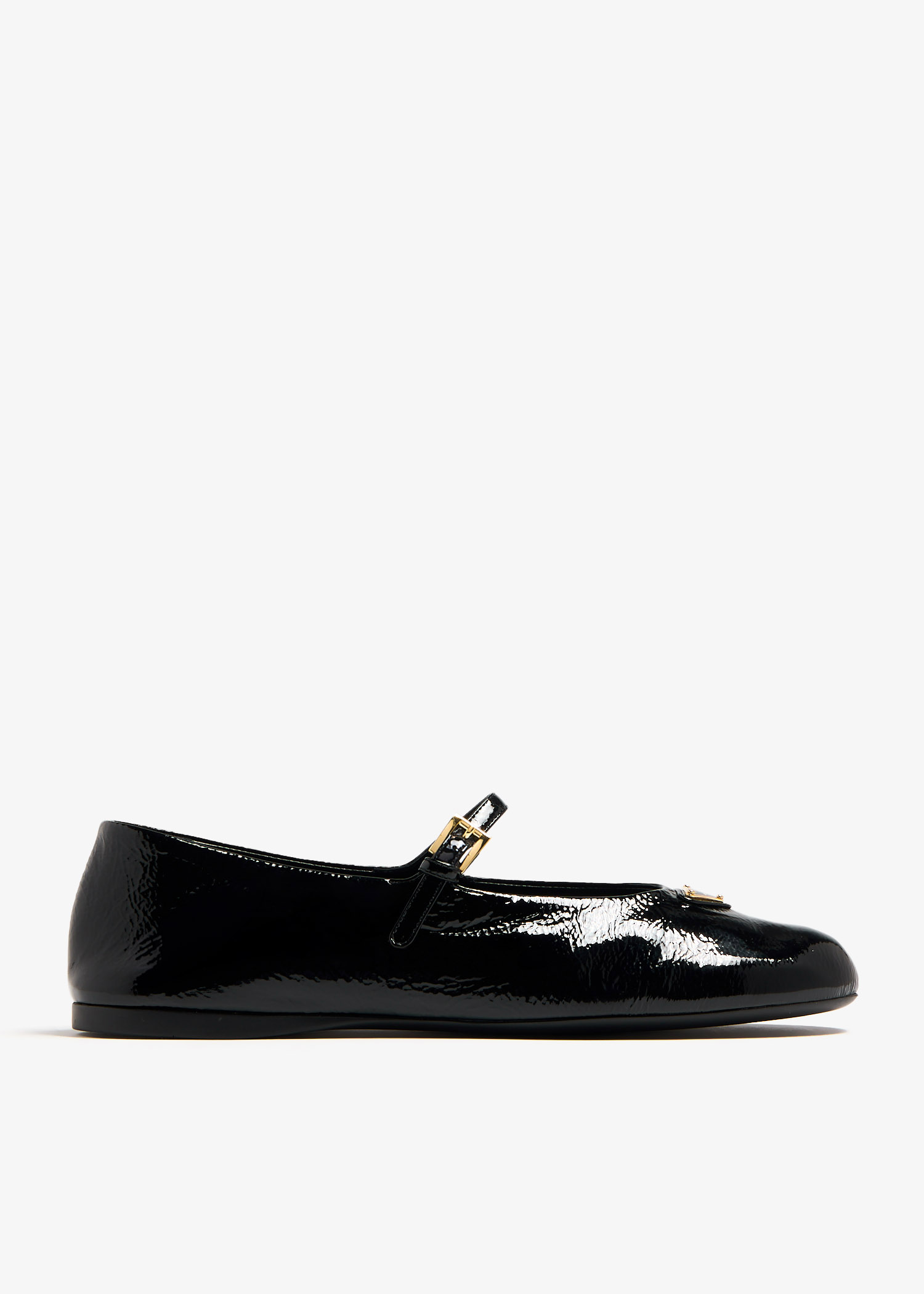 

Patent leather ballerinas, Black