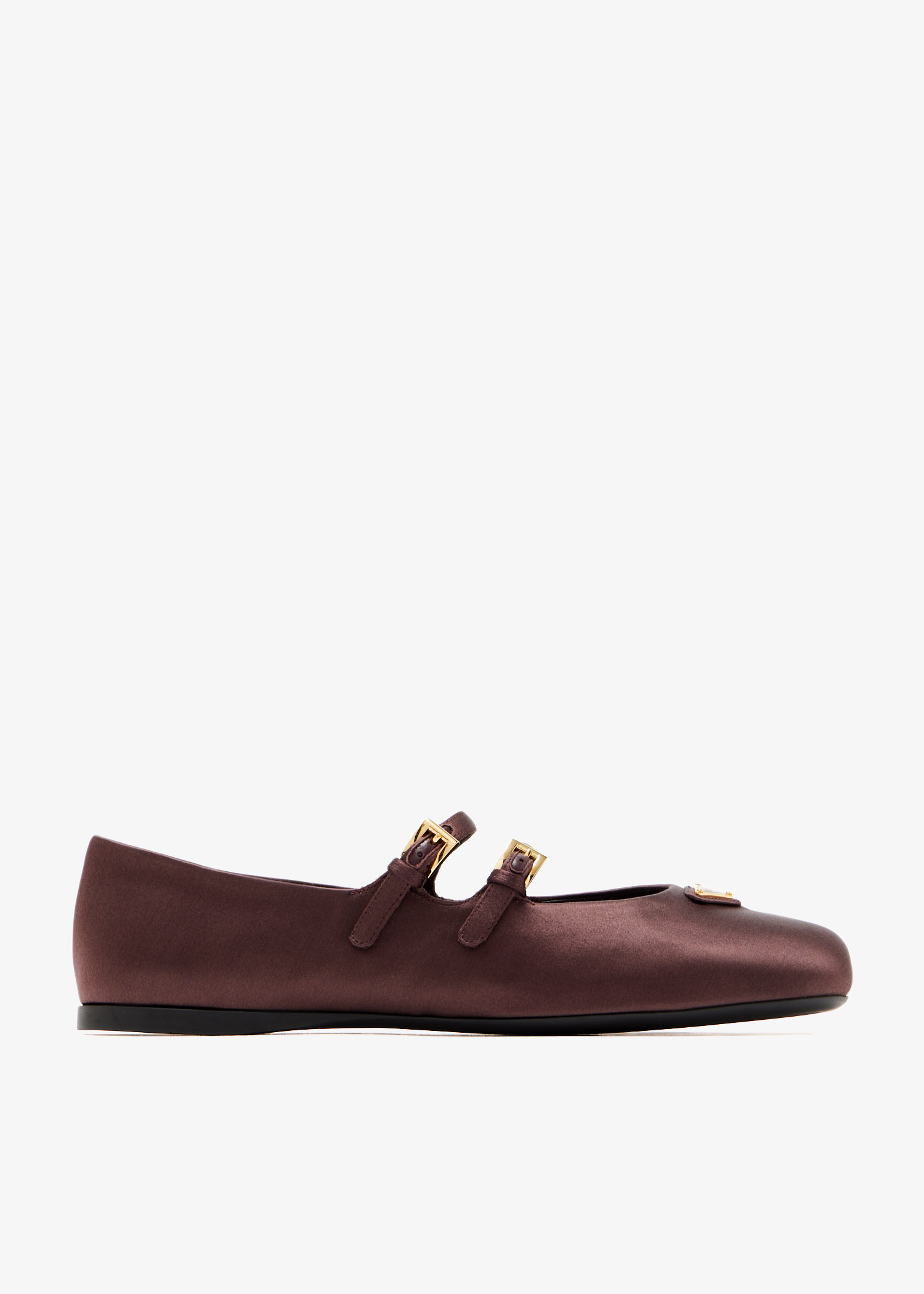 

Satin ballerinas, Burgundy