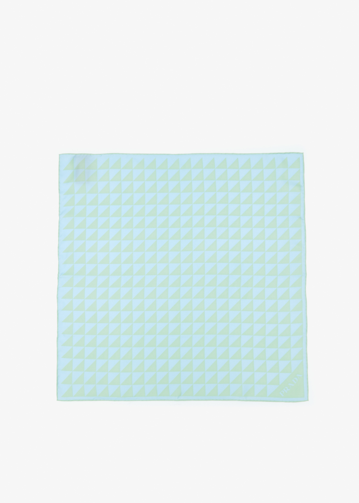 

Printed silk twill scarf