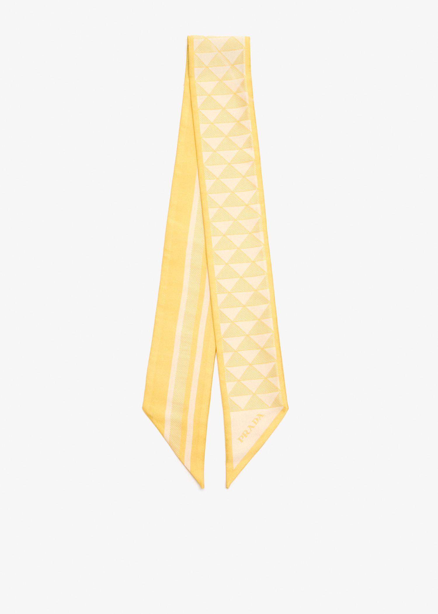 

Jacquard silk scarf, Printed