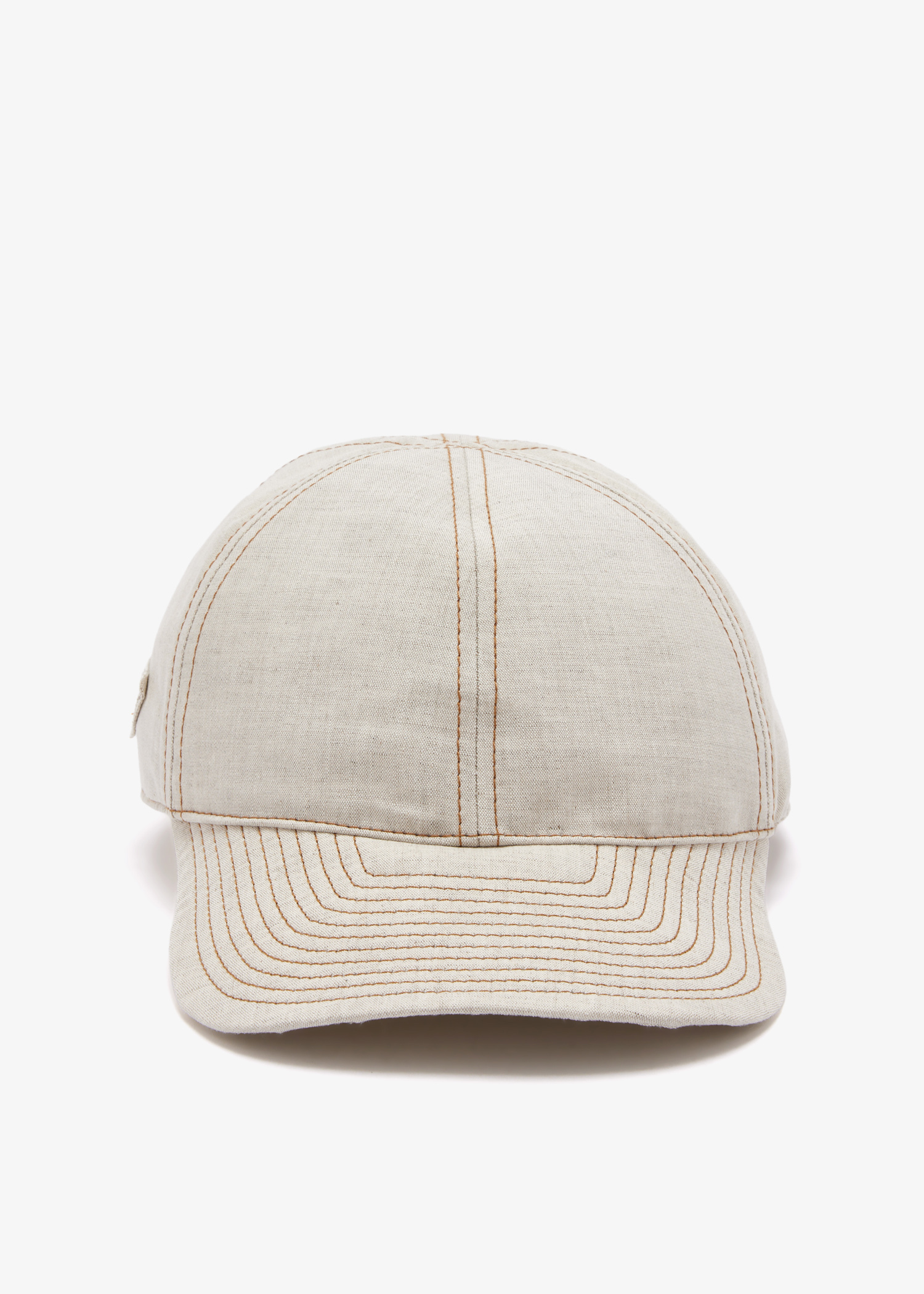 

Denim baseball cap, Cream
