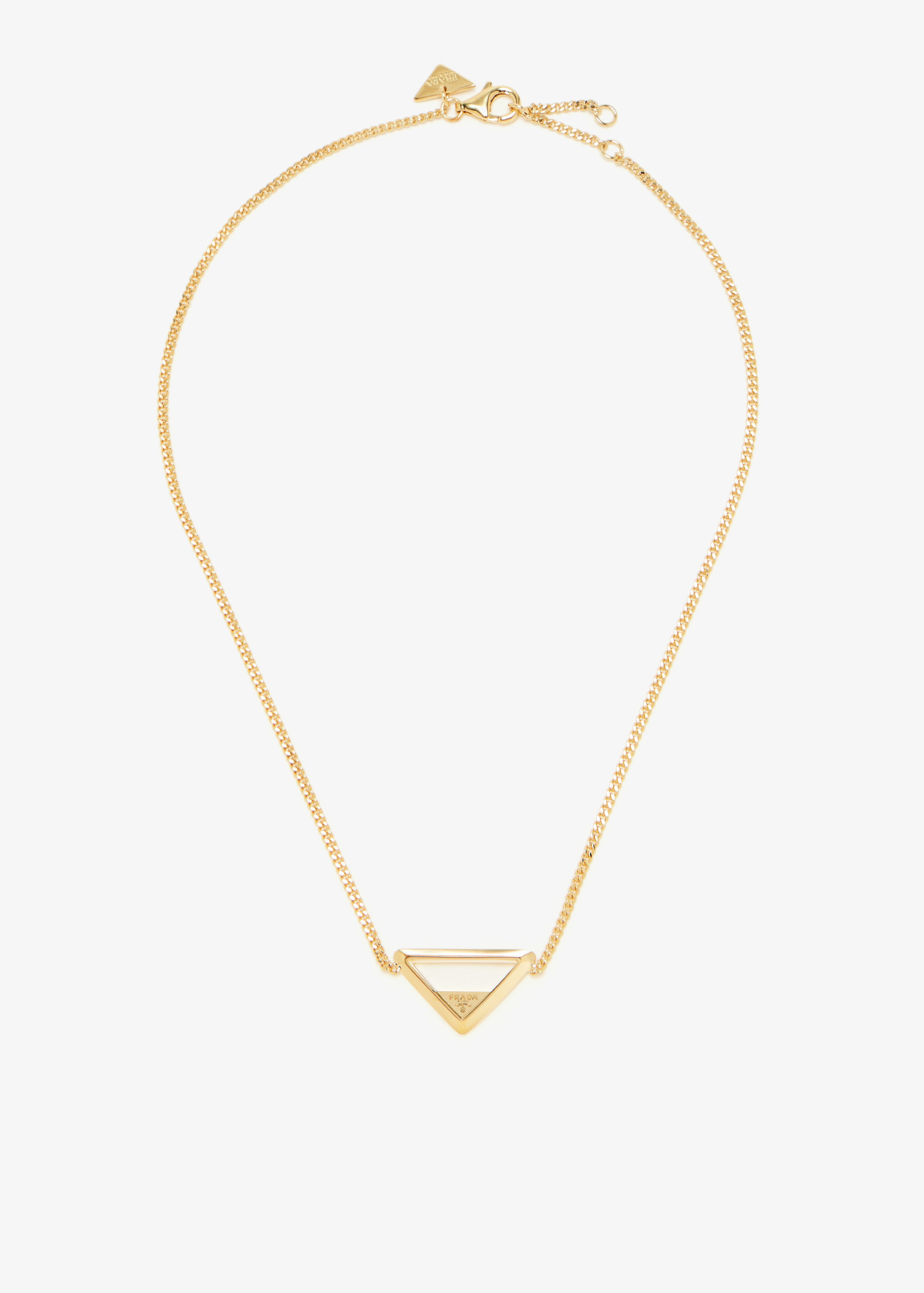 

Metal necklace, Gold