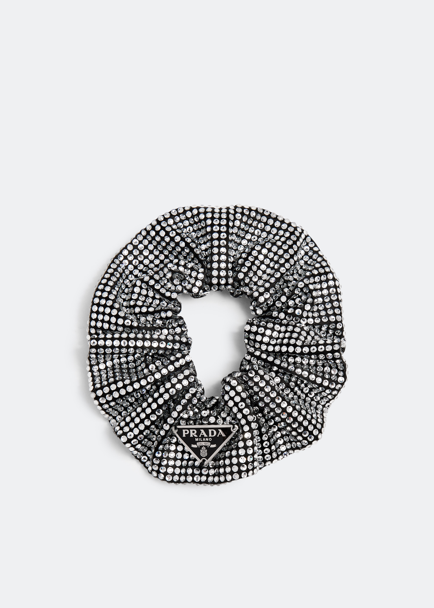 

Satin scrunchie, Black