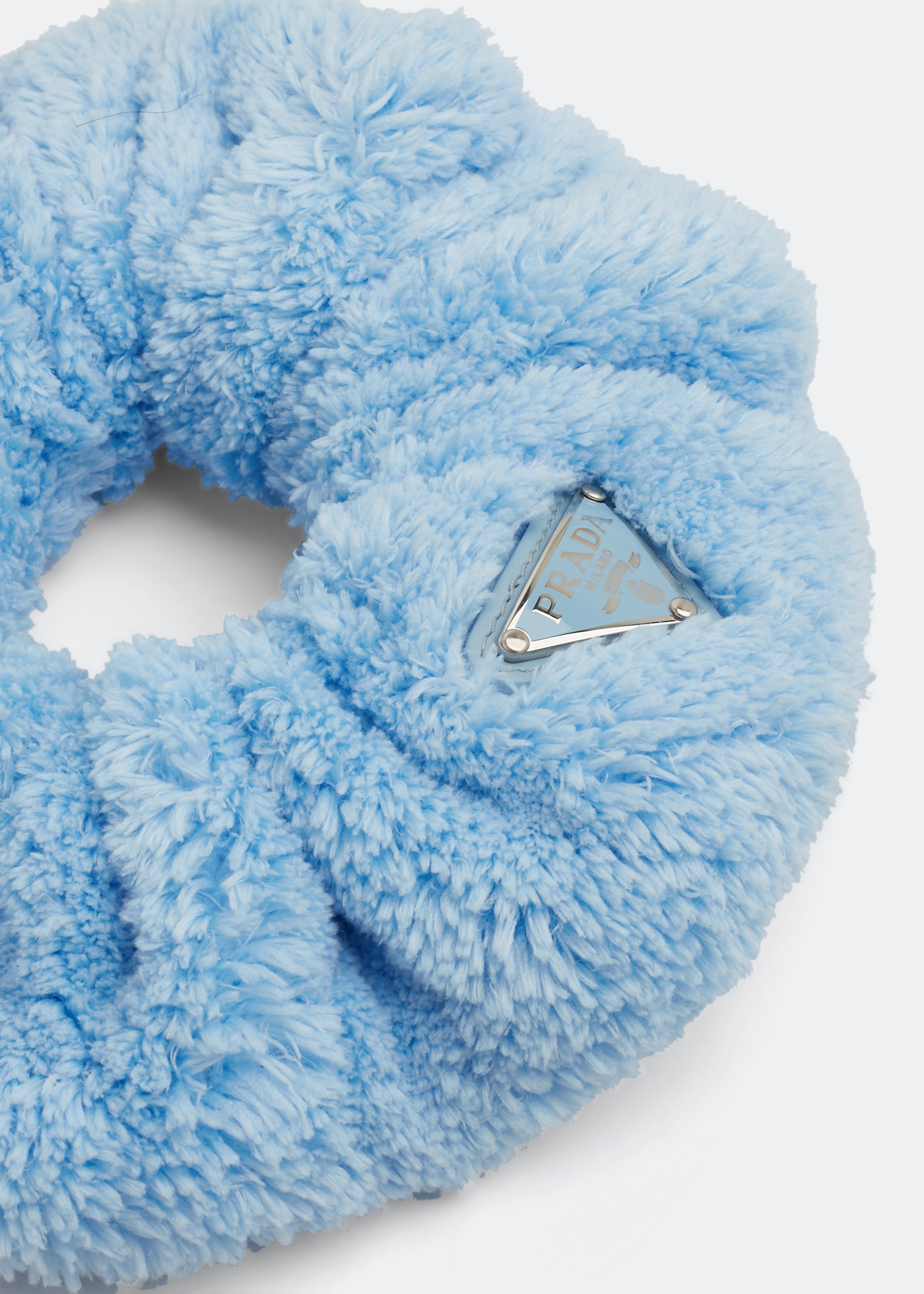 

Terry scrunchie, Blue