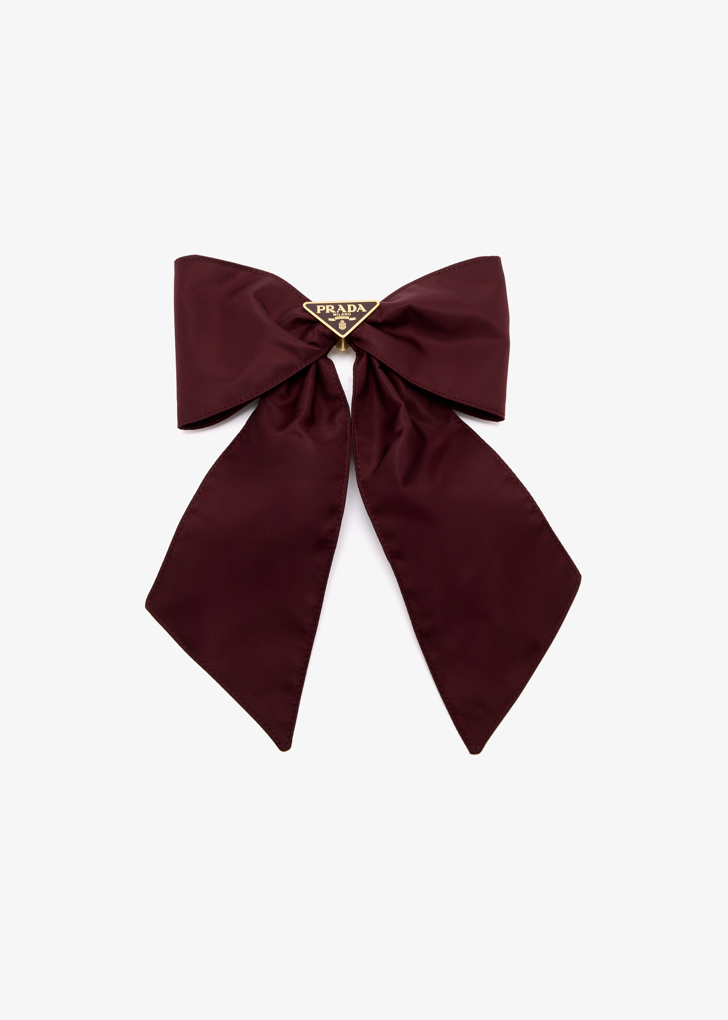 

Re-Nylon hair clip, Burgundy