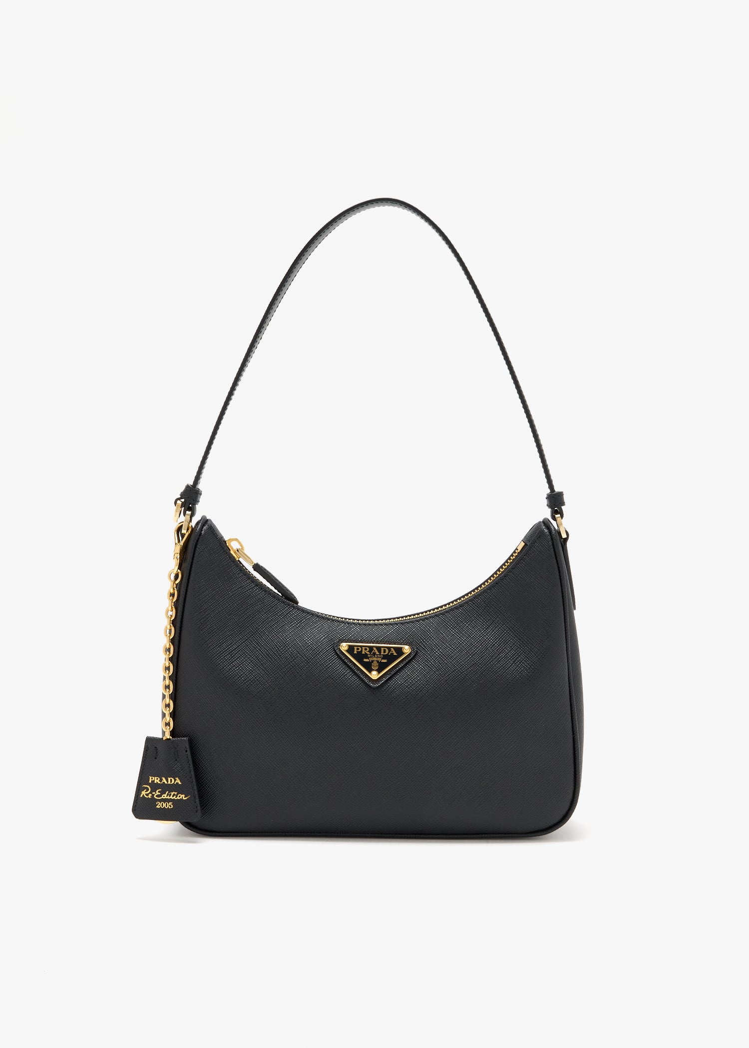 

Prada Re-Edition 2005 Saffiano leather mini-bag, Black