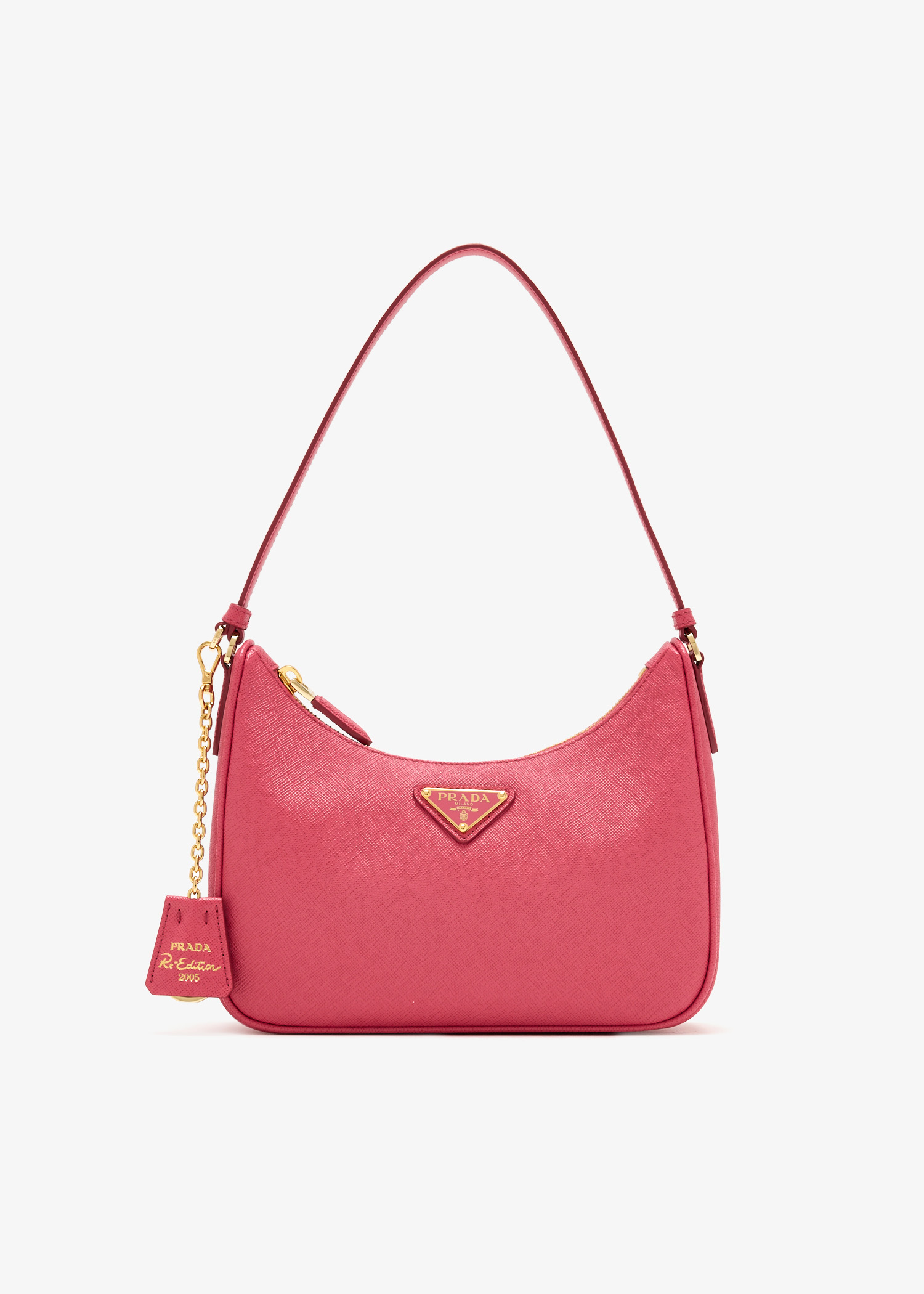 

Prada Re-Edition 2005 Saffiano leather mini-bag, Pink