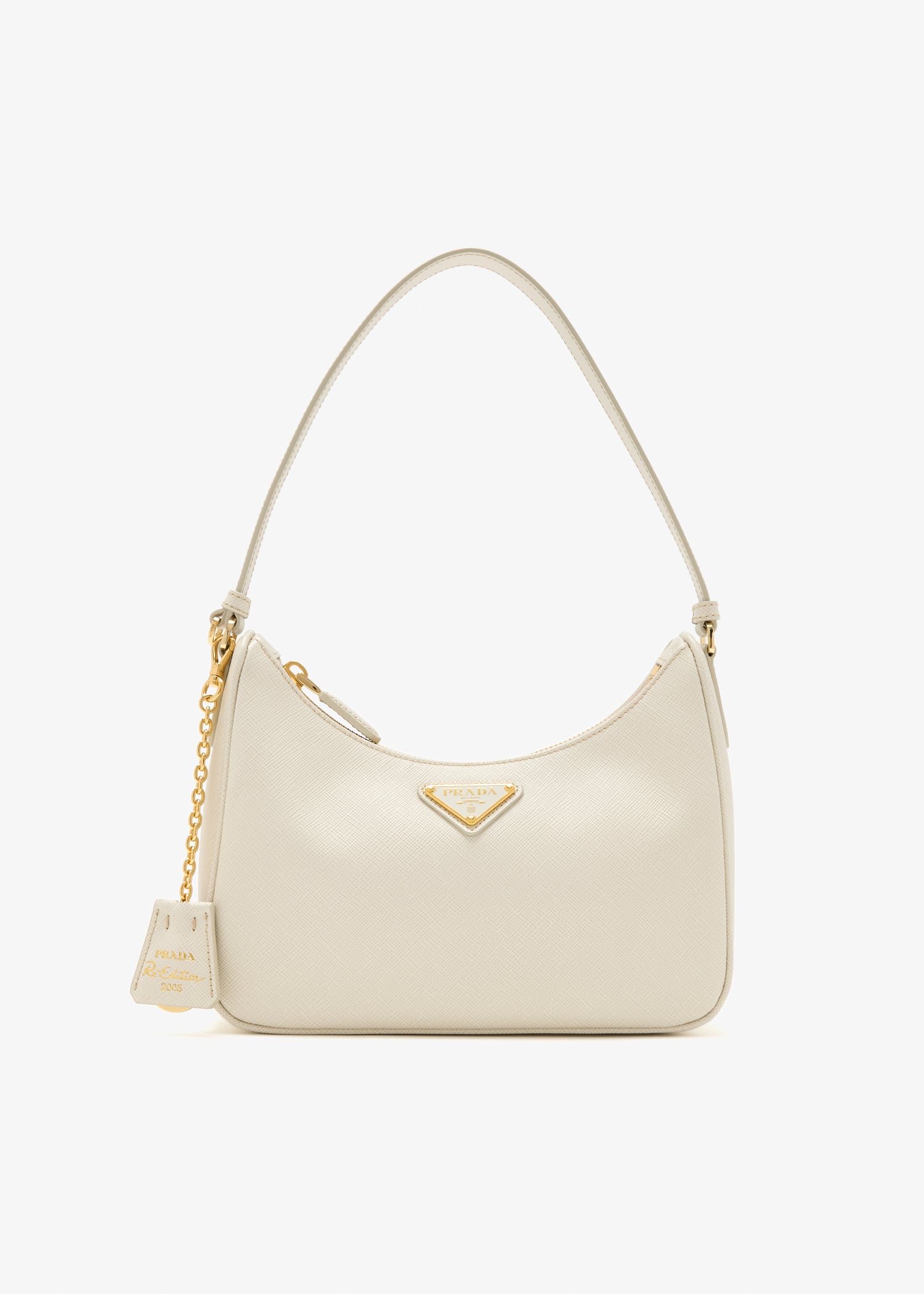 

Prada Re-Edition 2005 Saffiano leather mini-bag, White