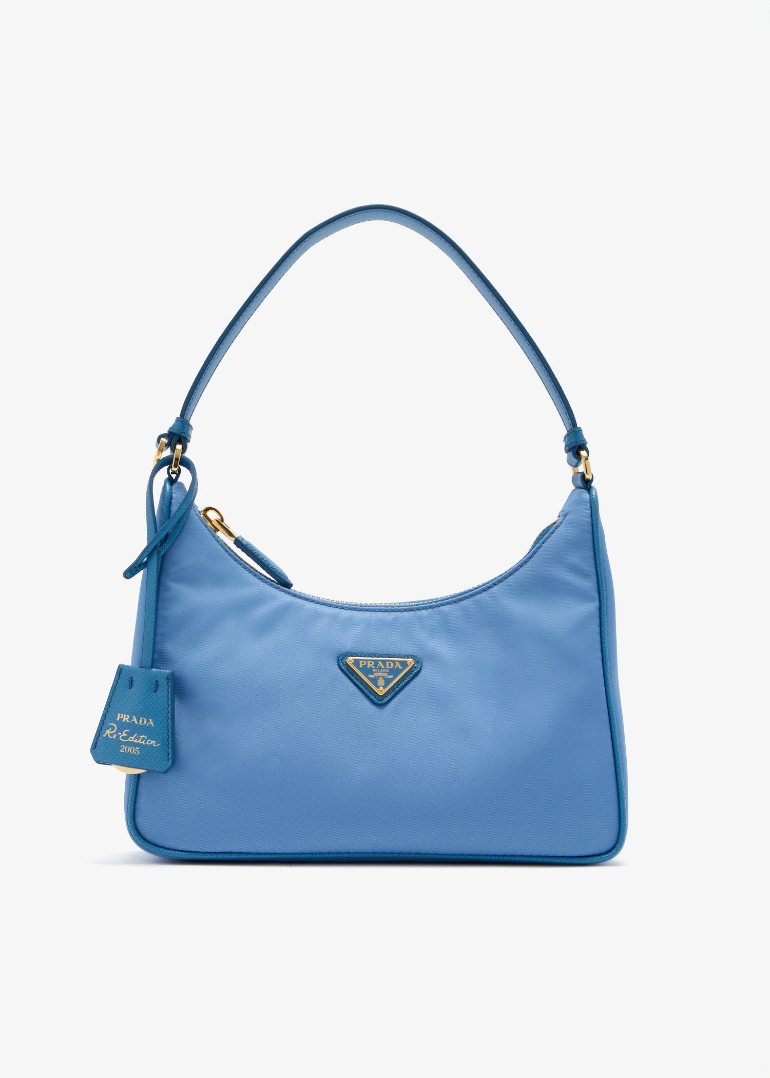 

Prada Re-Edition 2005 Re-Nylon and Saffiano mini bag, Blue