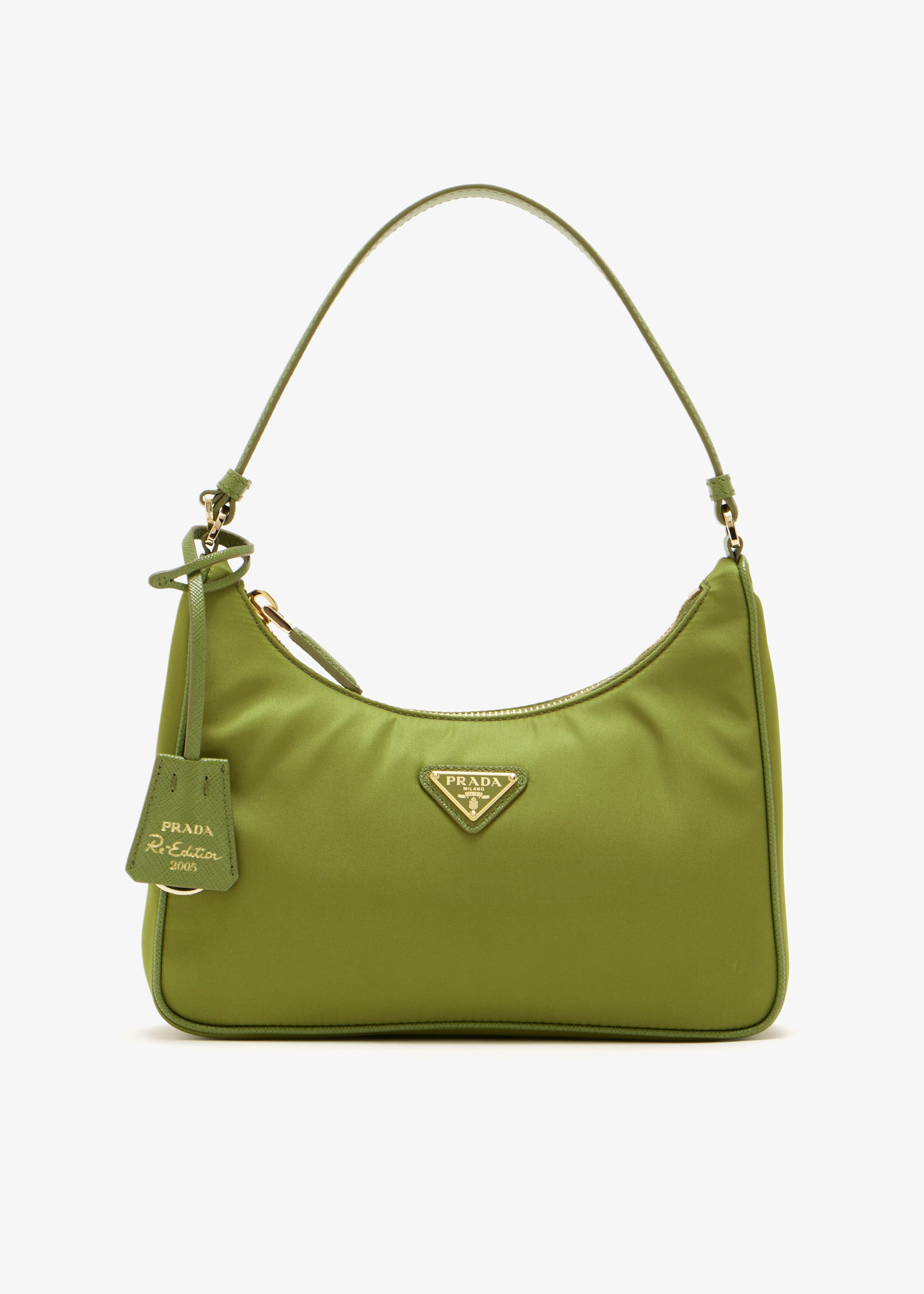

Prada Re-Edition 2005 Re-Nylon and Saffiano mini bag, Green