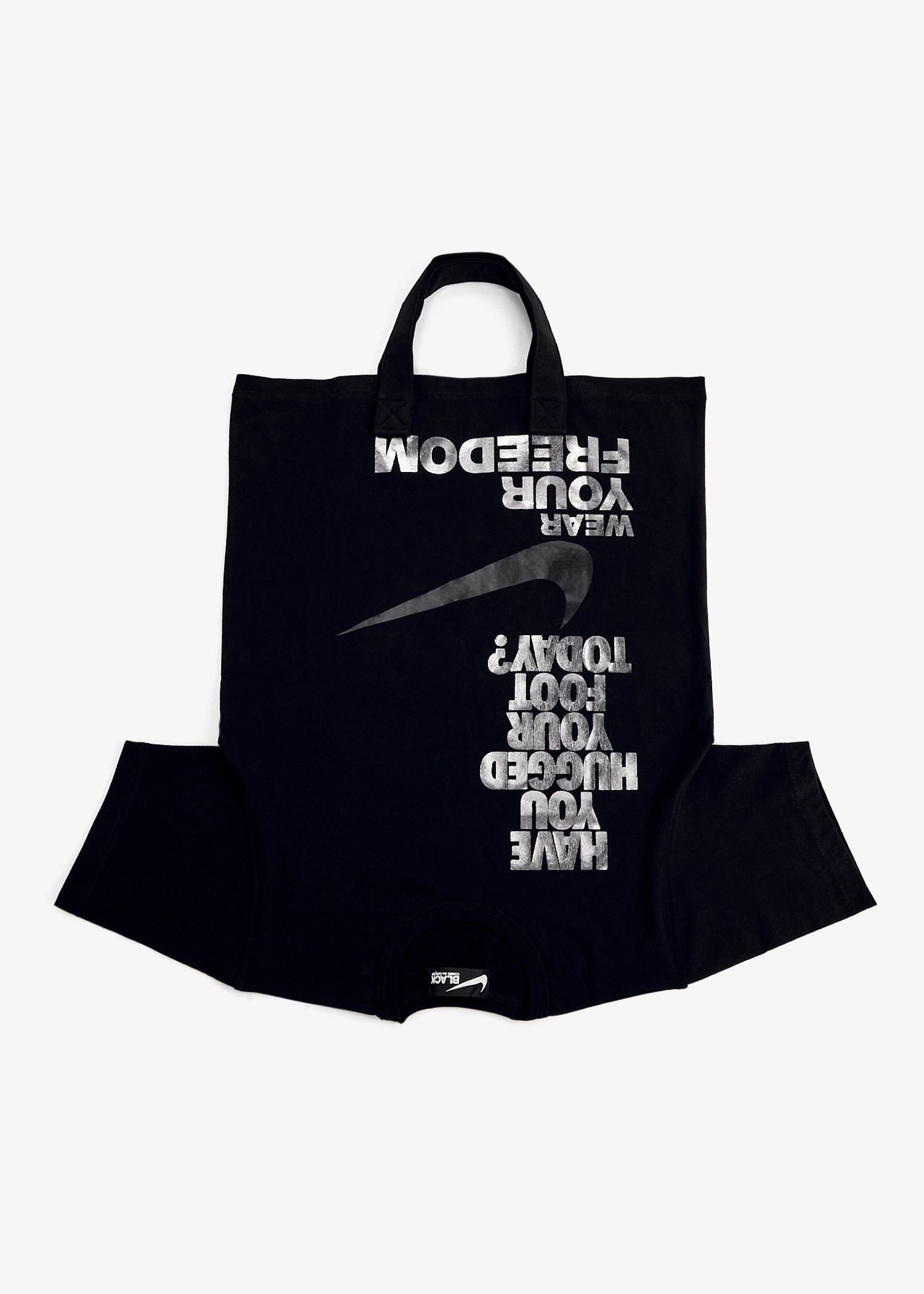 

x Nike Jersey tote bag, Black