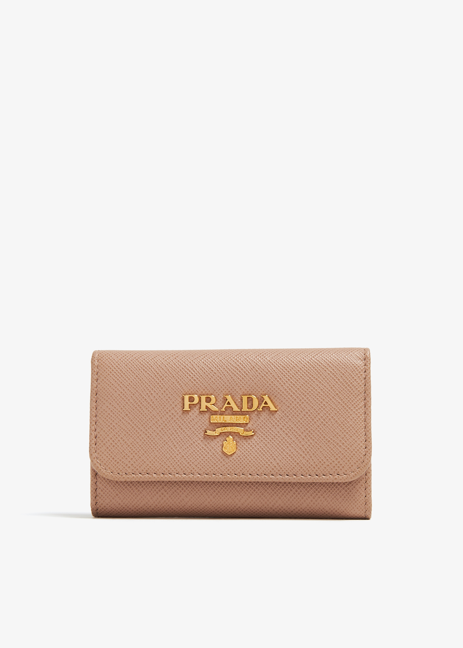 

Leather key holder, Pink