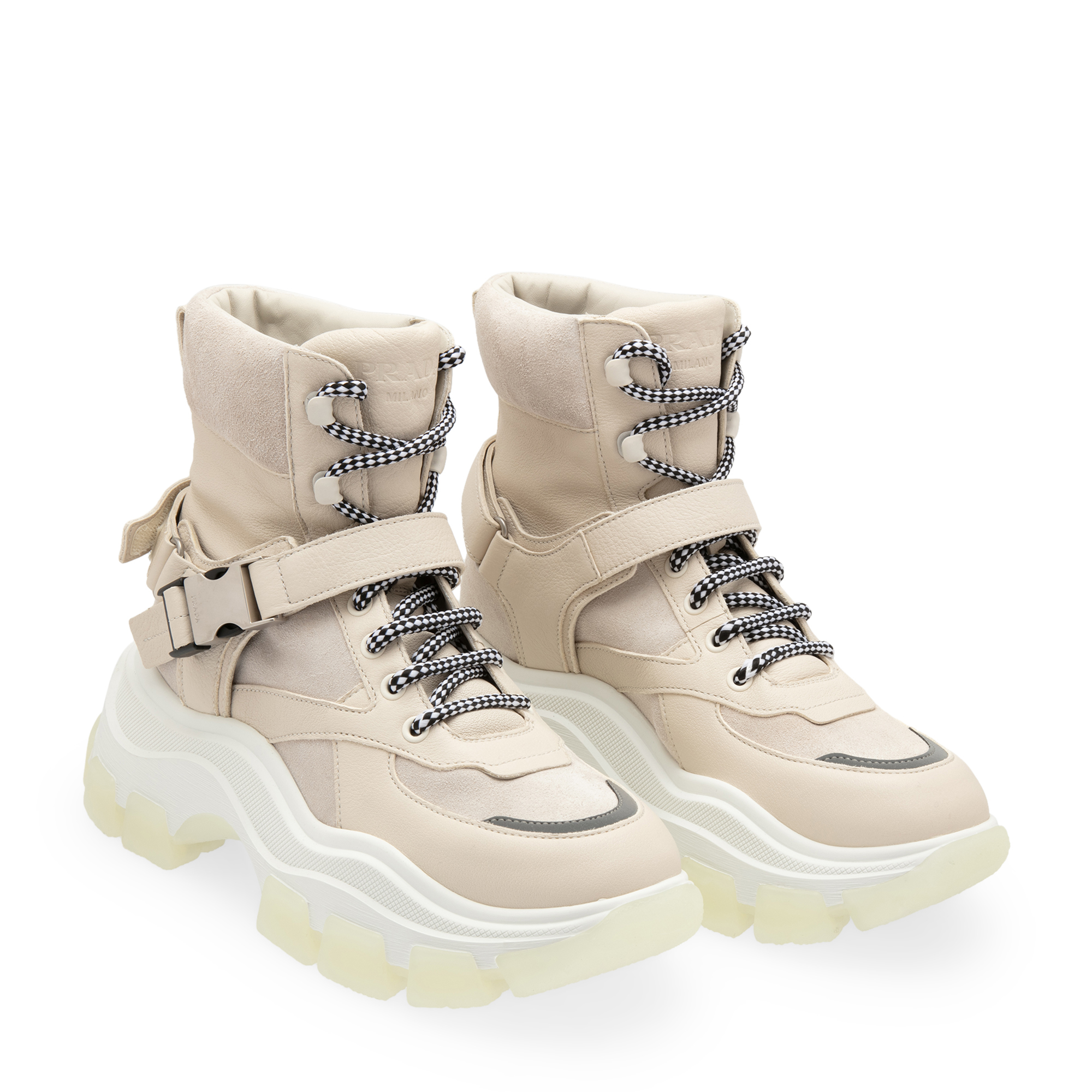 

Block sneakers, White
