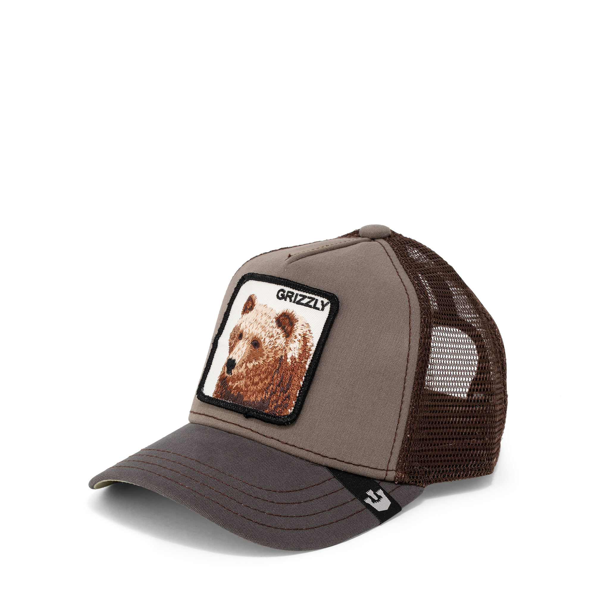 

Grizzly trucker cap, Brown