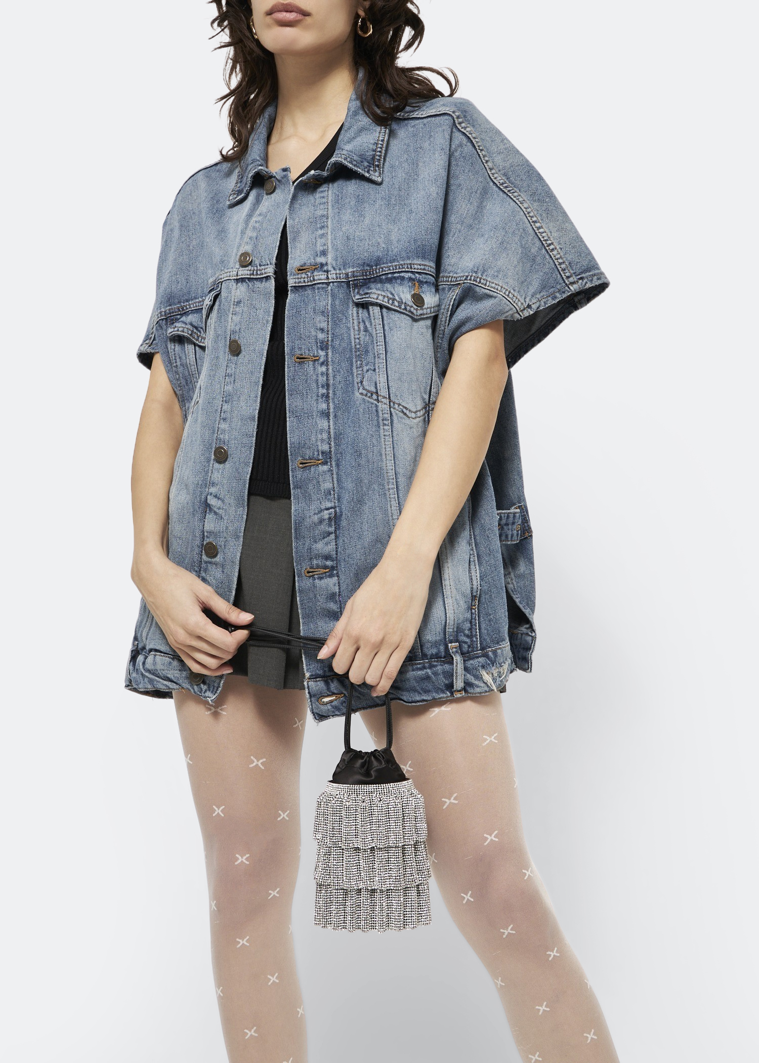 

Drawstring pouch, Black