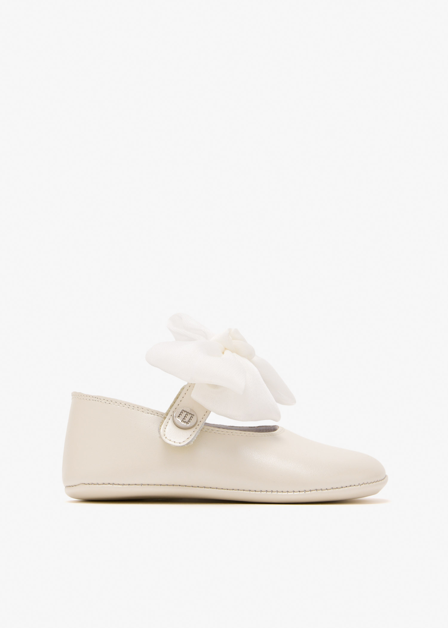 

Bow ballerinas, Cream