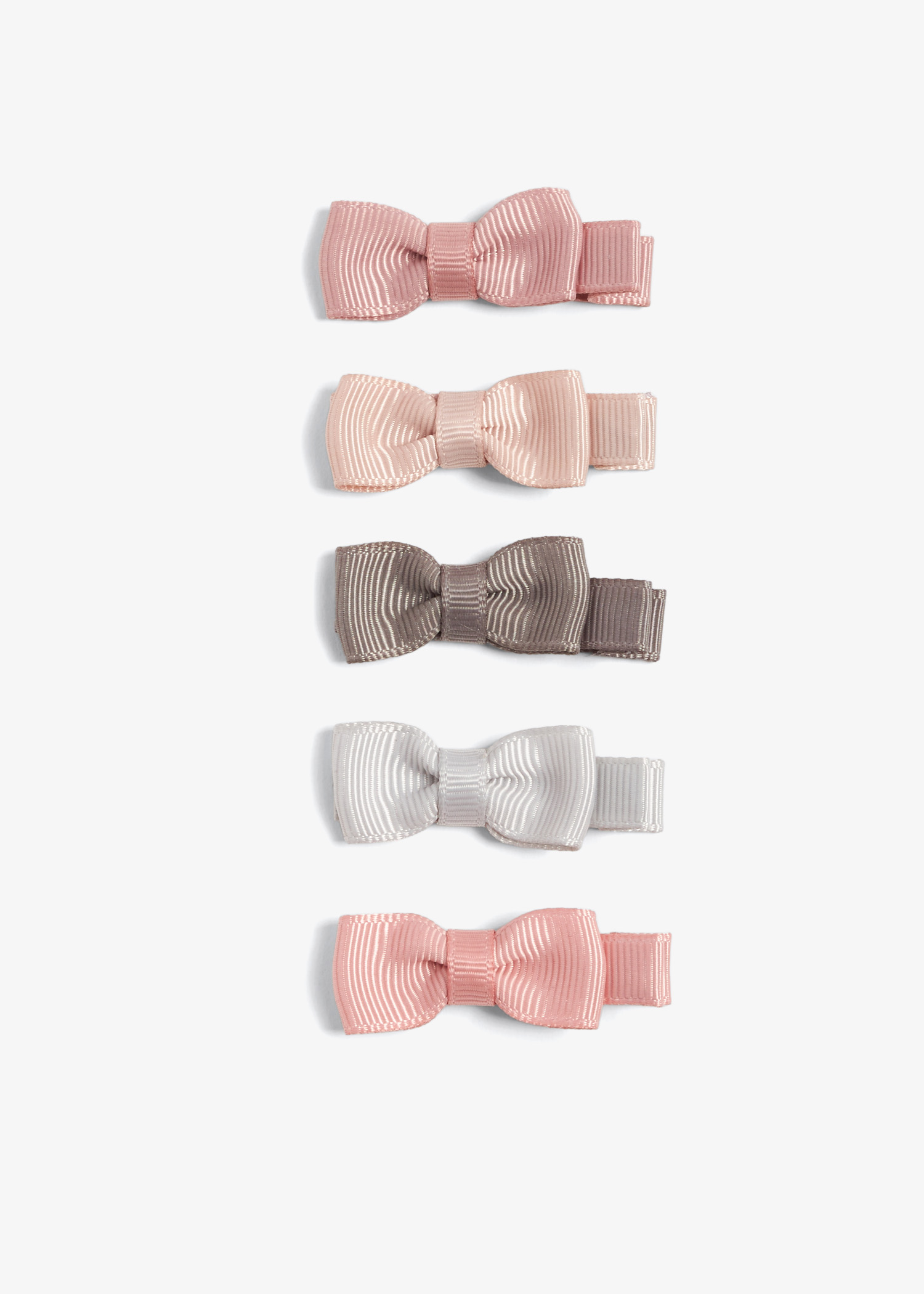 

Martha Bow salon clips, Pink
