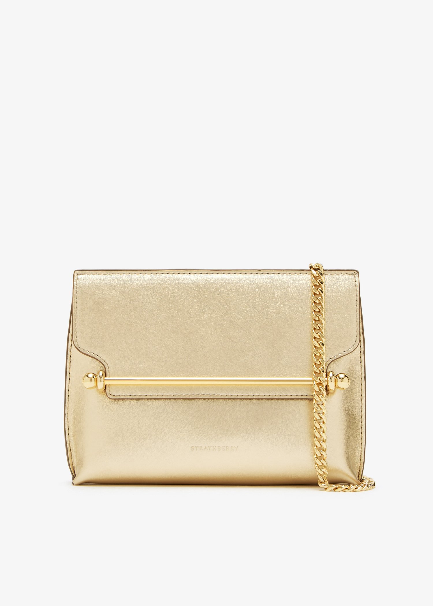 

Mini Stylist clutch, Gold