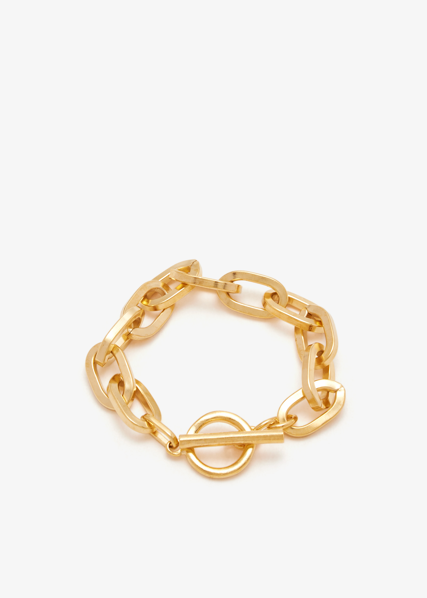 

Chain link bracelet, Gold