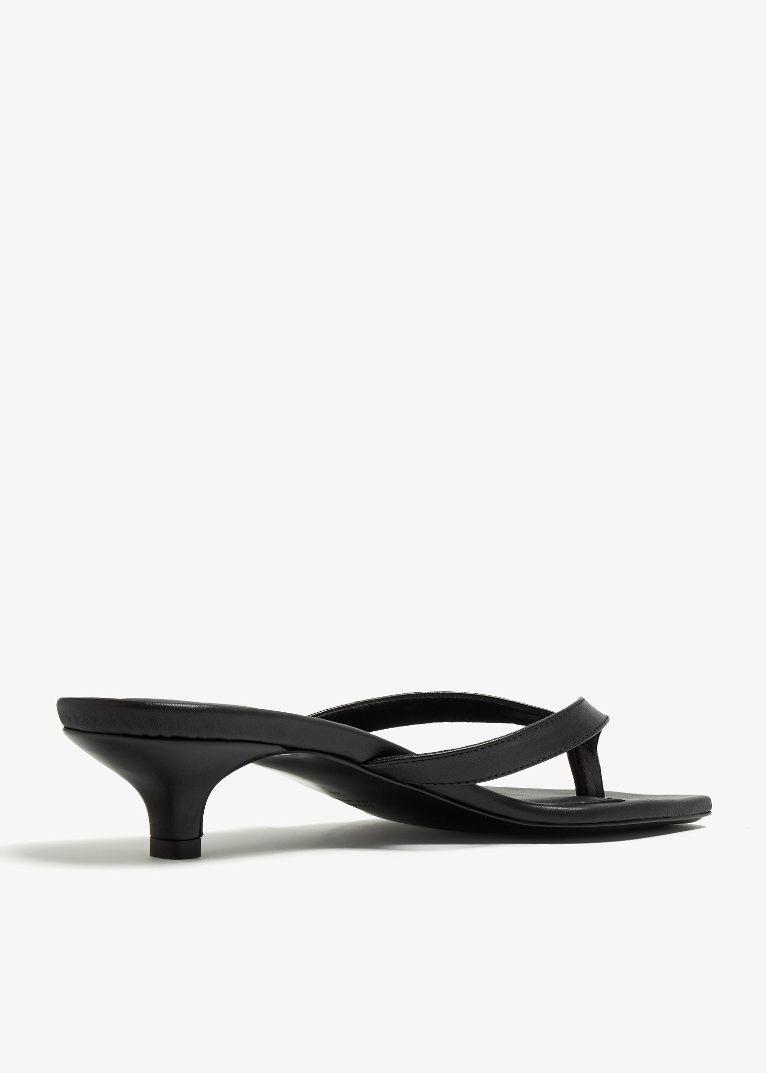 TOTEME The Flip Flop heel sandals for Women Black in Bahrain Level Shoes