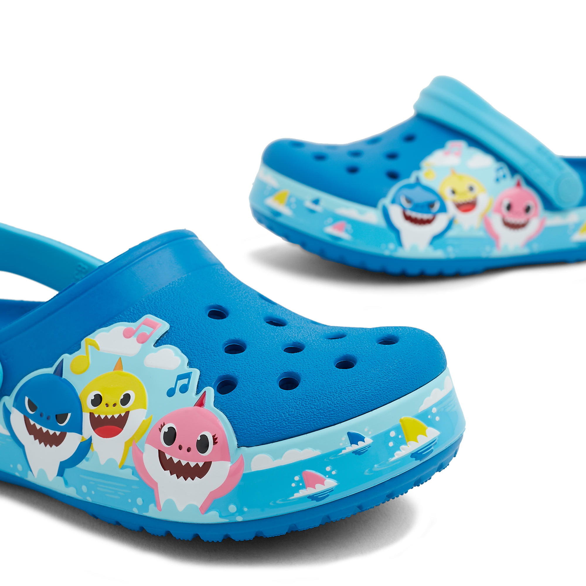 

Fun Lab Baby Shark clogs, Blue
