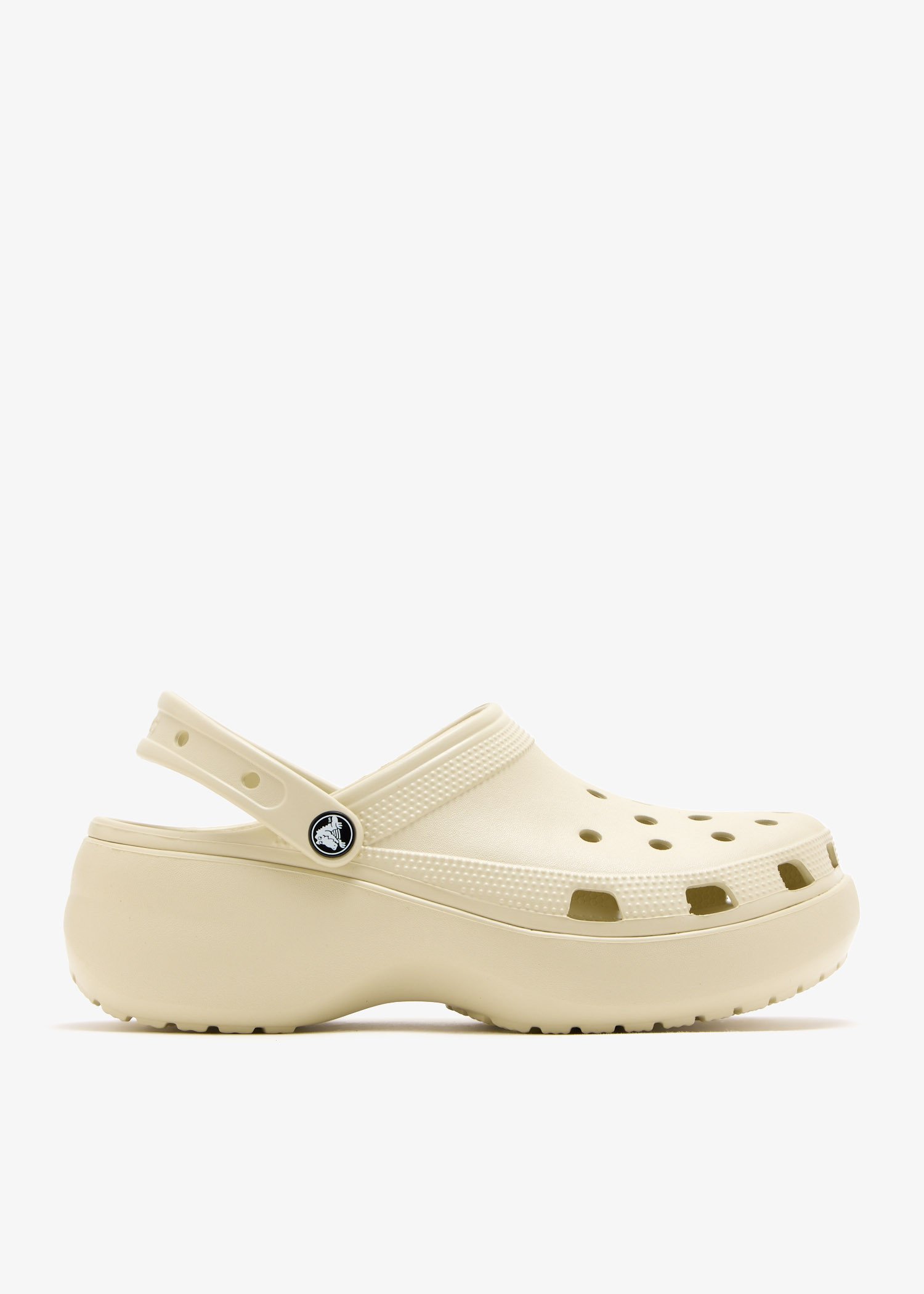 

Classic platform clogs, Cream
