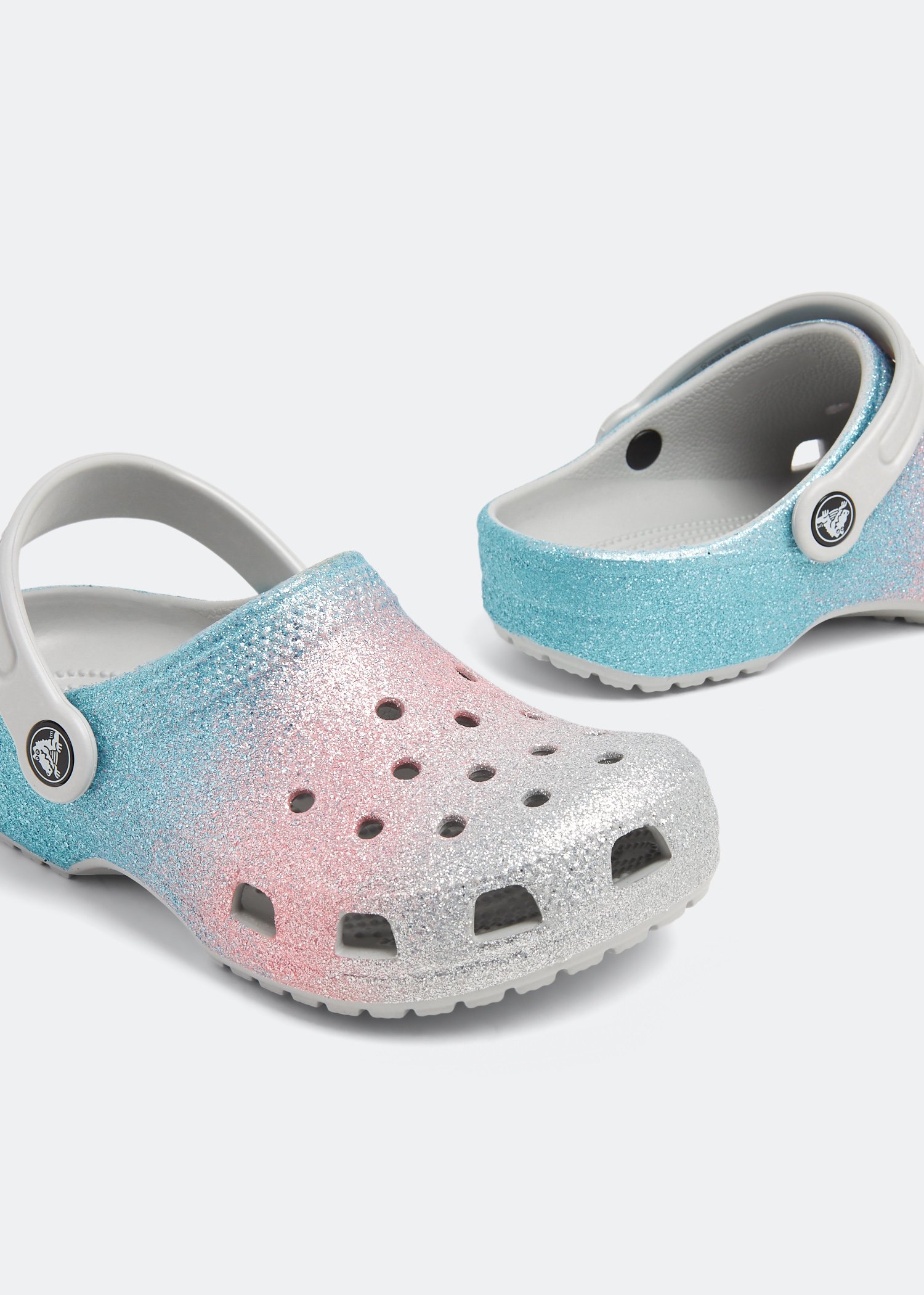 

Classic glitter clogs, Multi-coloured