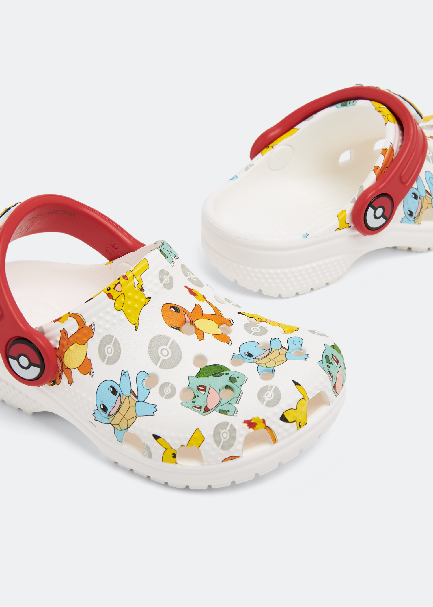 

Classic Pokemon clogs, White