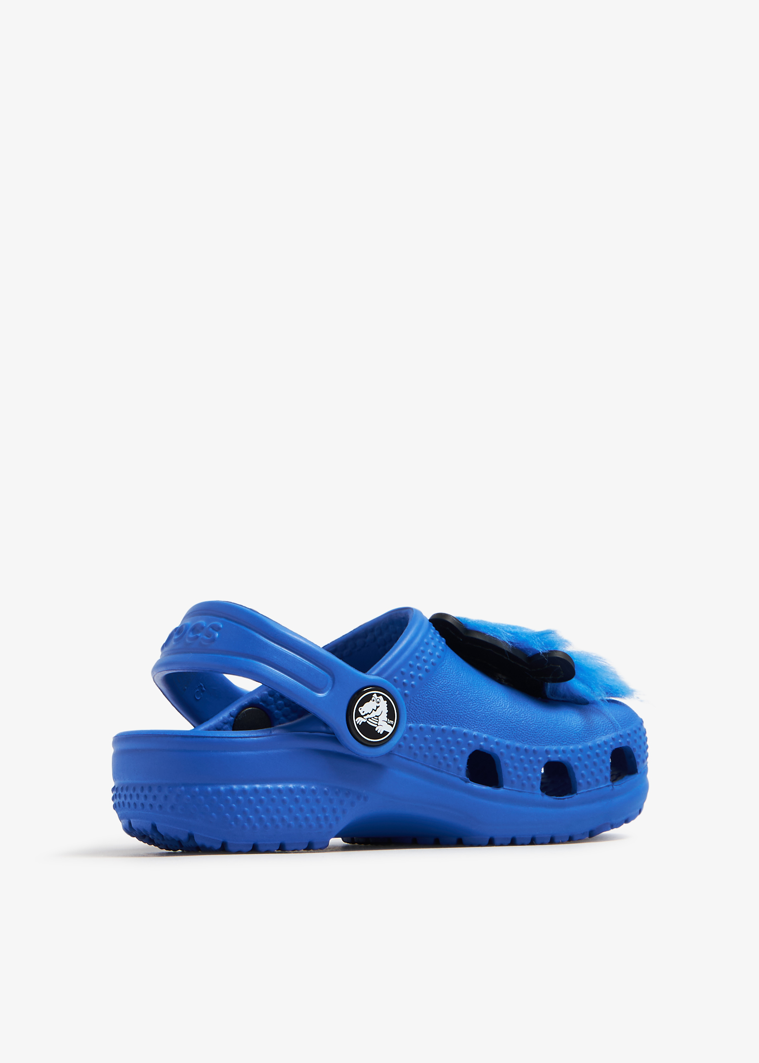 Royal blue sales fuzzy crocs