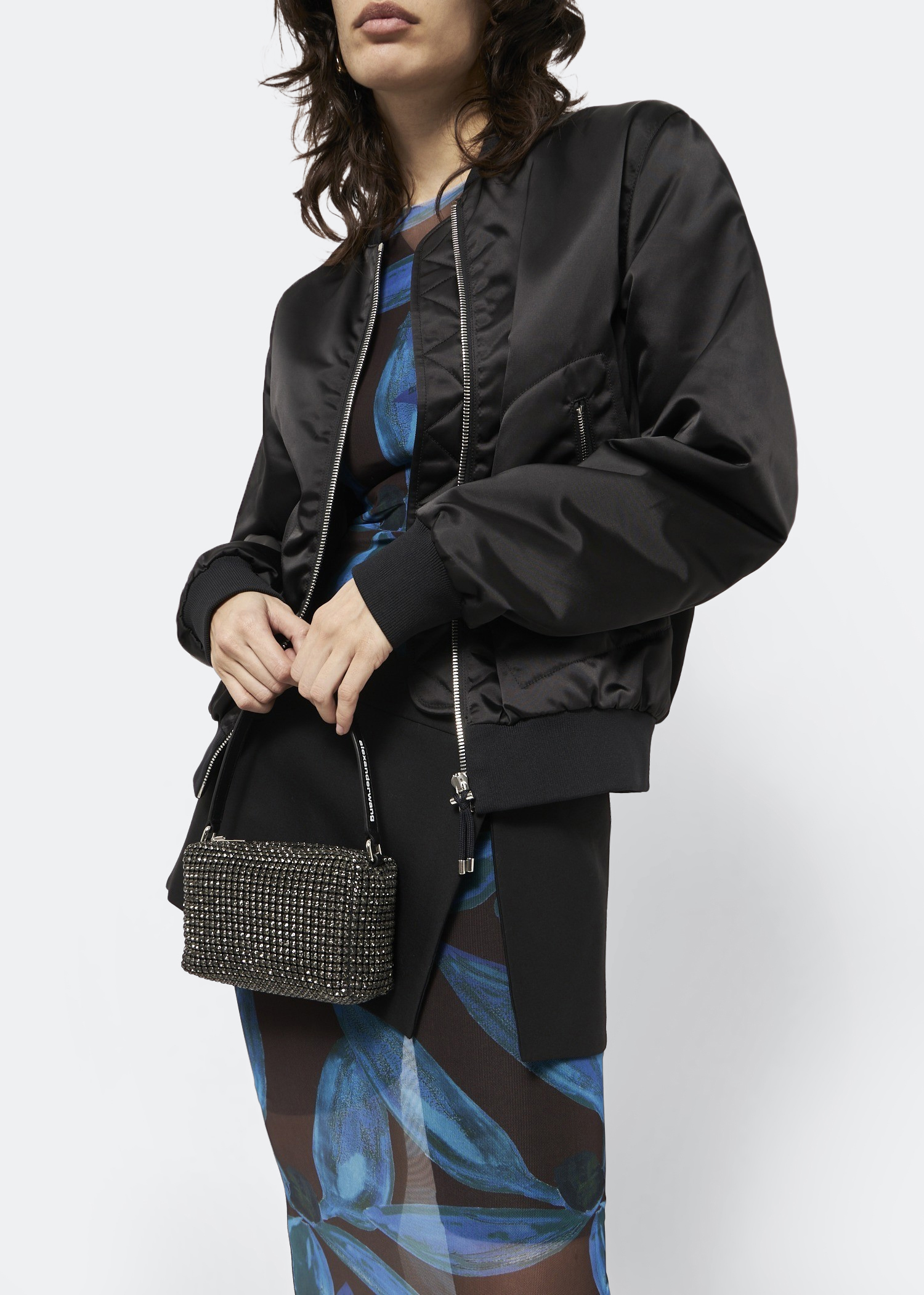 

Heiress medium pouch bag, Black