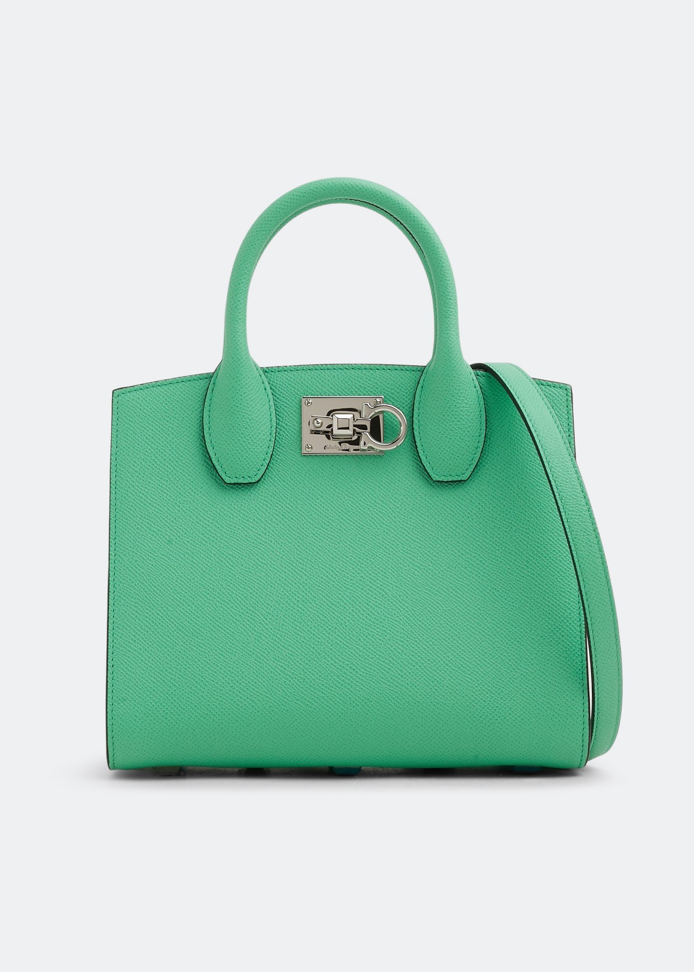 Salvatore ferragamo deals green bag
