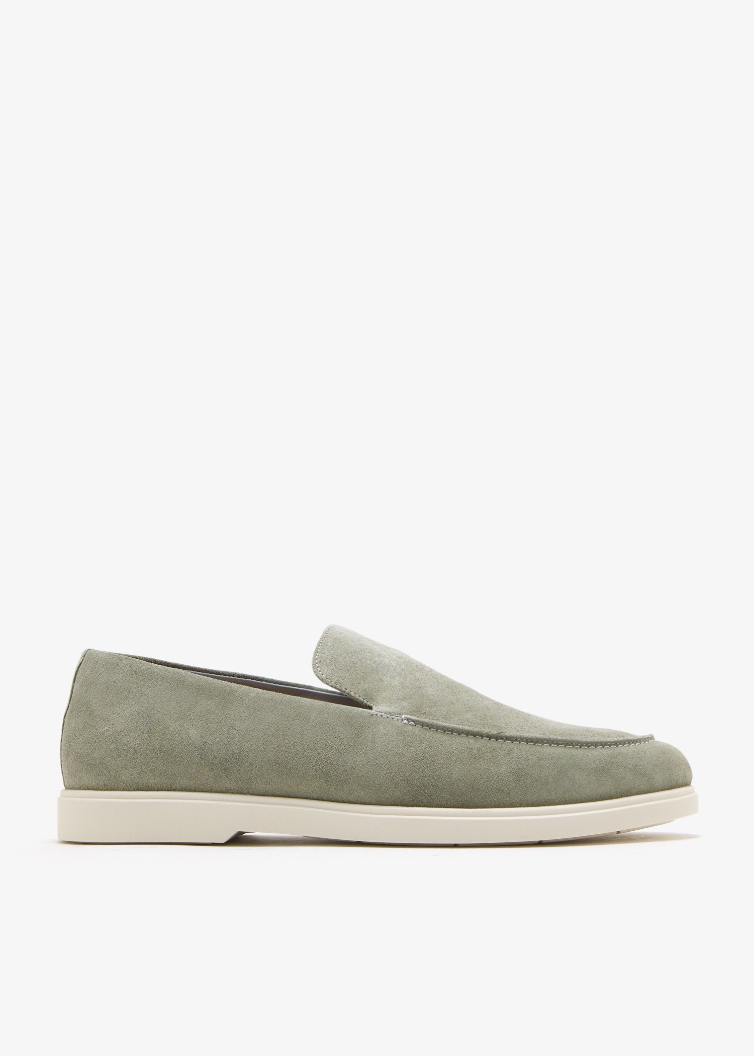 

Miguel suede loafers, Green
