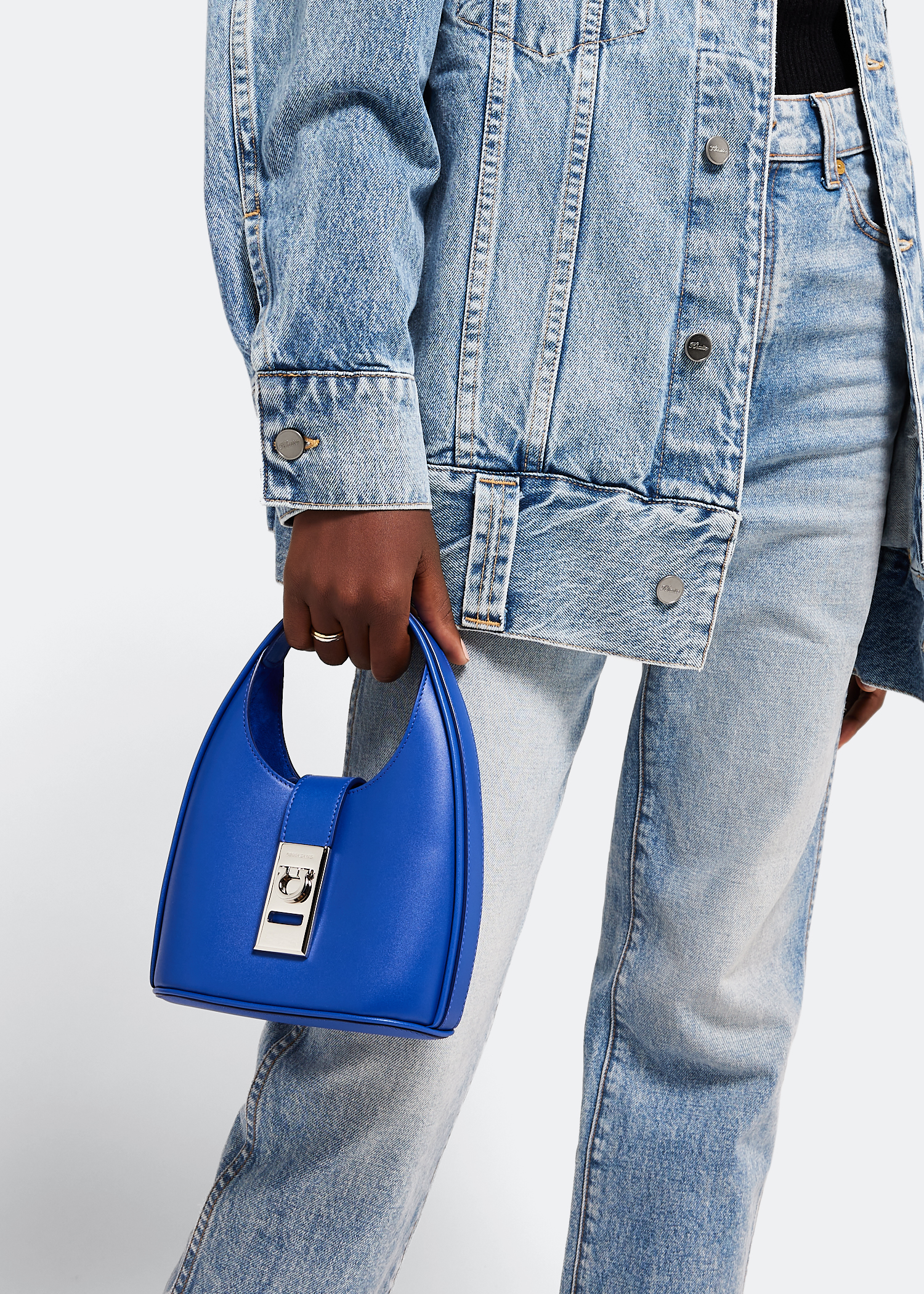 

Mini Hobo bag, Blue