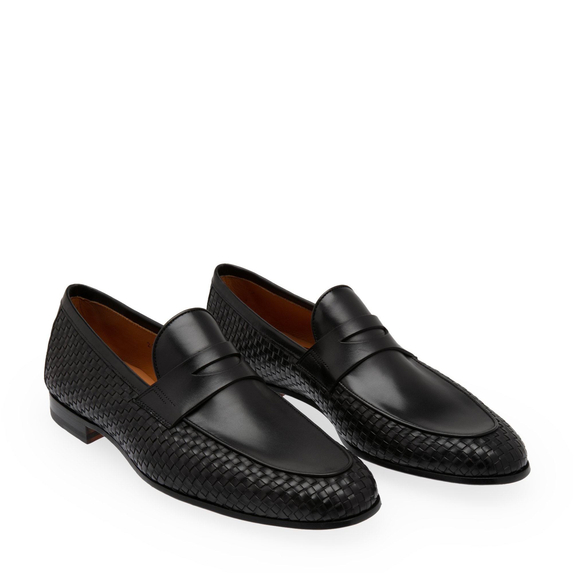 

Leather loafers, Black
