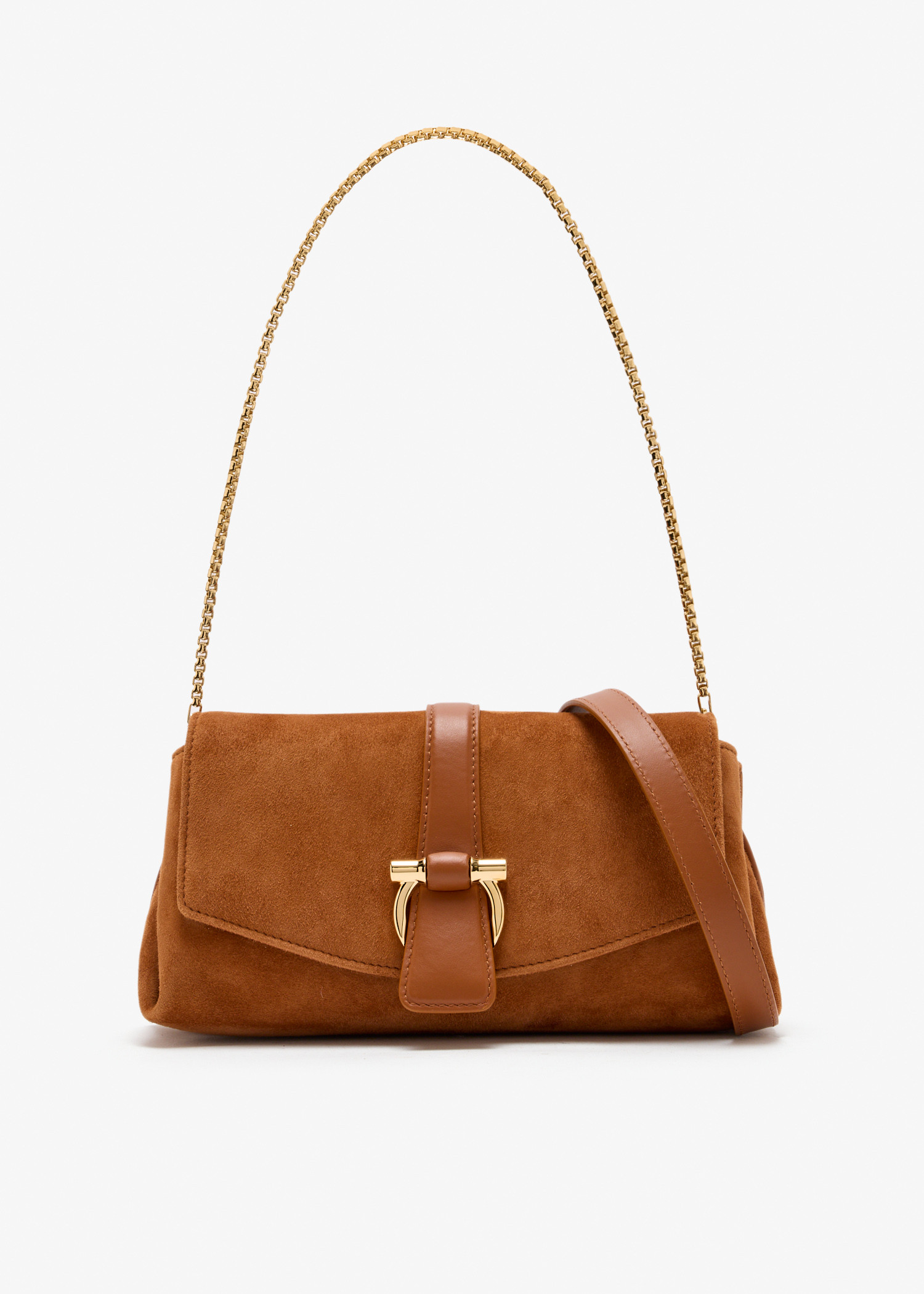 

Front Flap mini bag, Brown