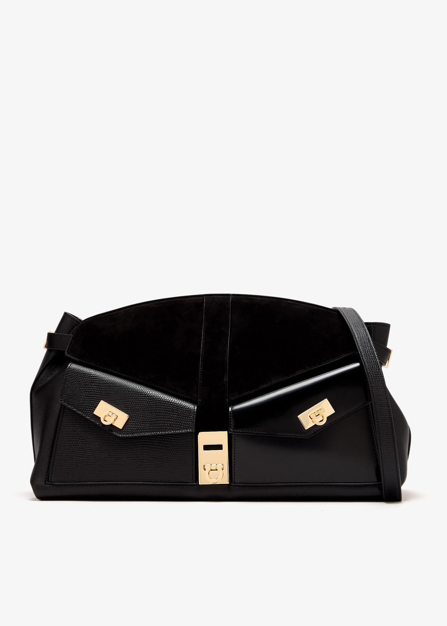 

Multipocket Hug crossbody bag, Black