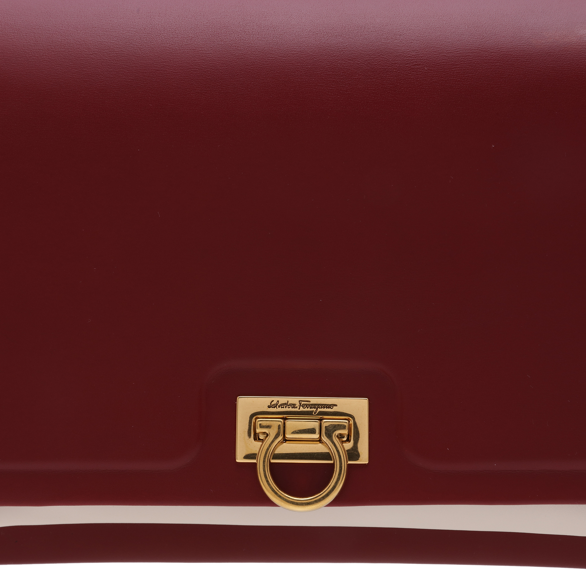 

Trifolio flap shoulder bag, Burgundy
