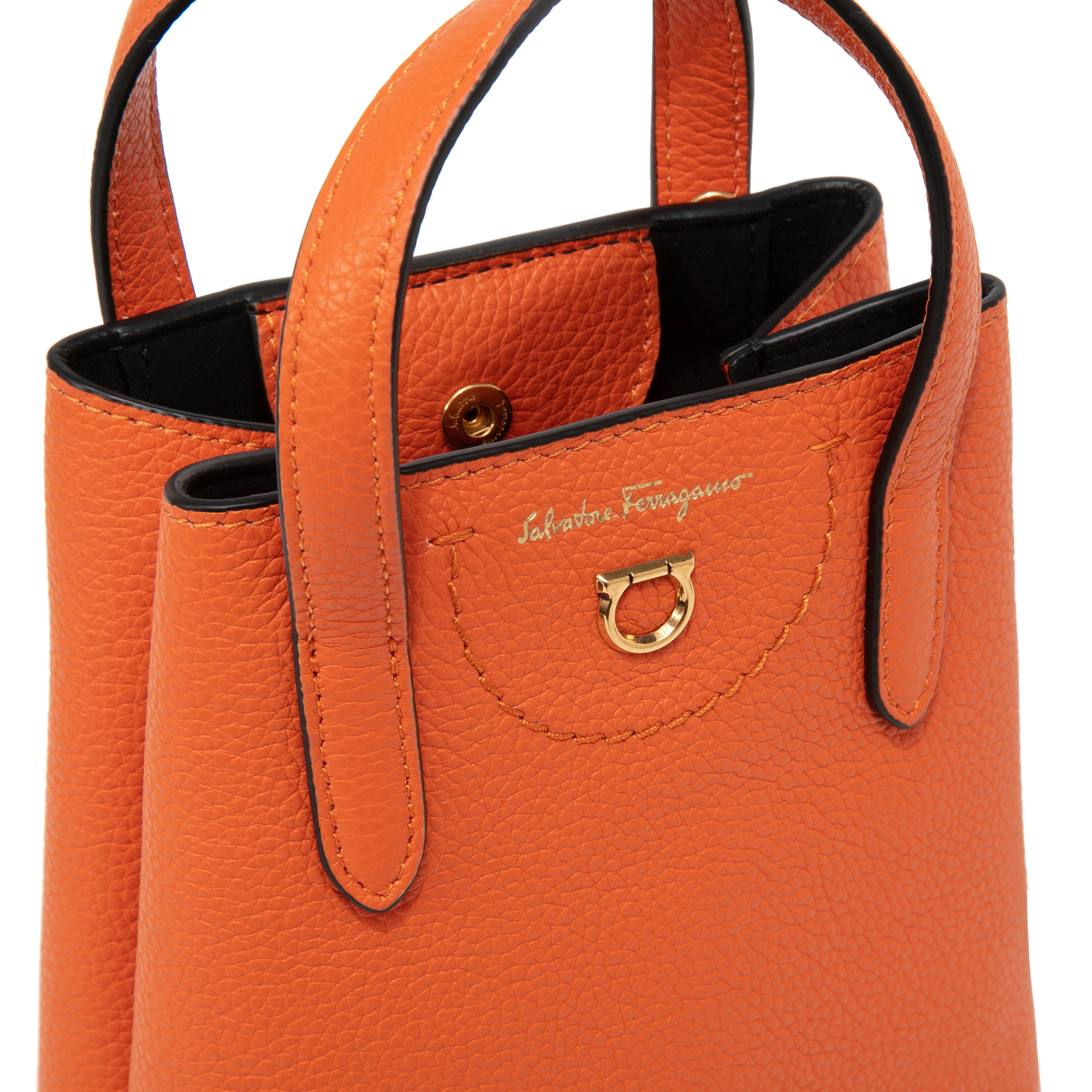 

Gancini mini bag, Orange
