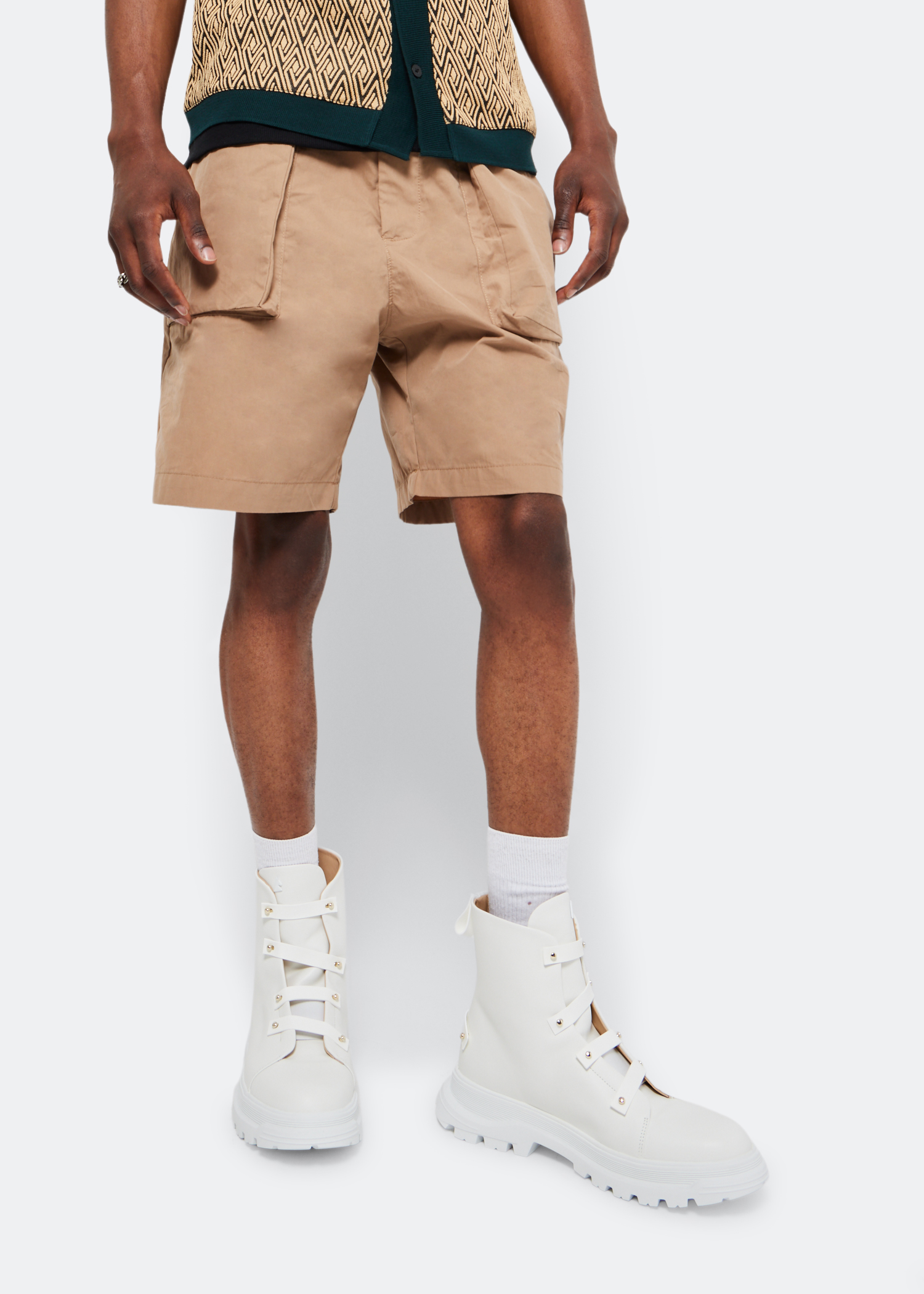 

Galaxy boots, White