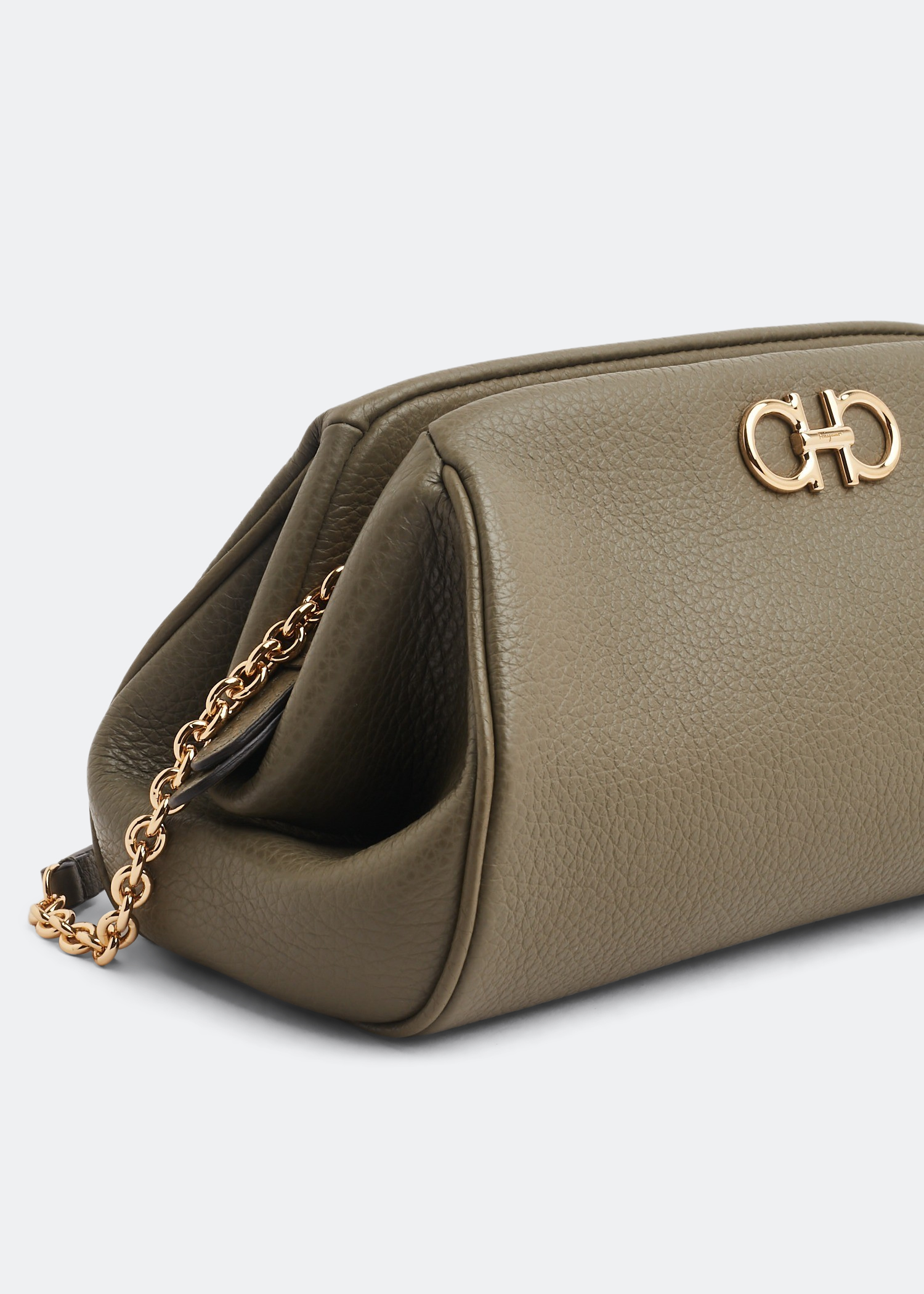 

Gancini mini bag, Green