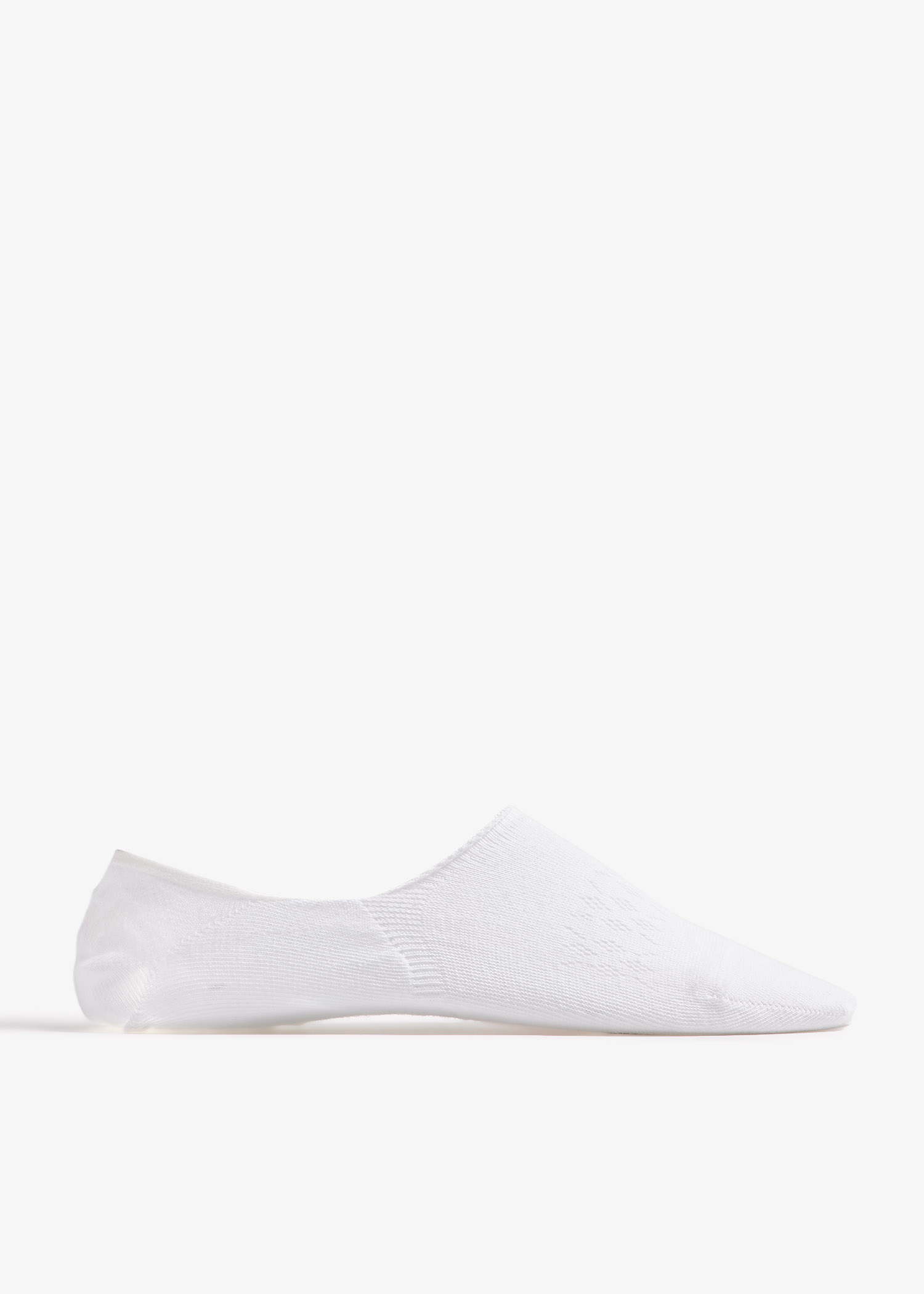 

Everyday 2-pack no-show socks, White