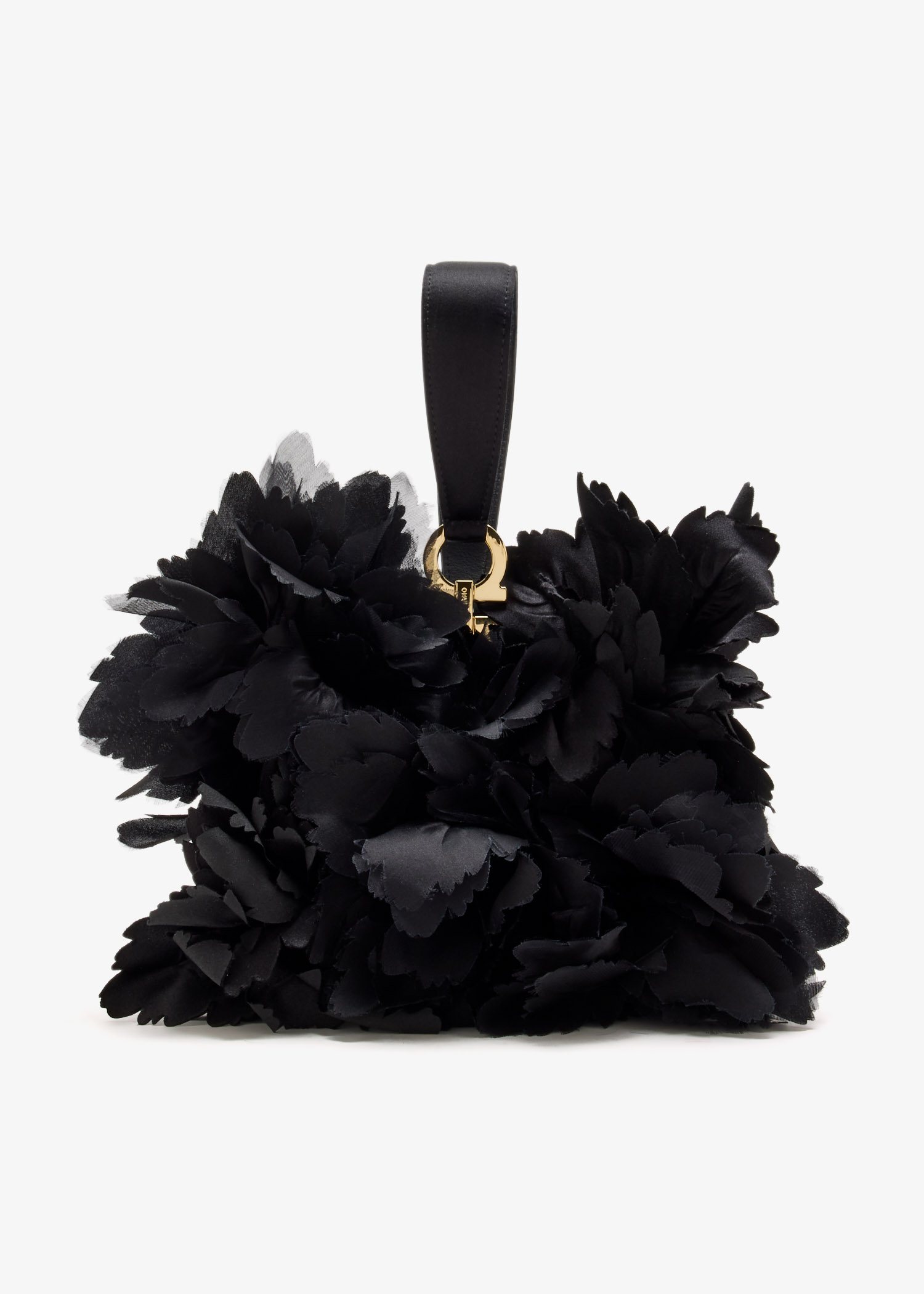 

Mini Floral clutch, Black