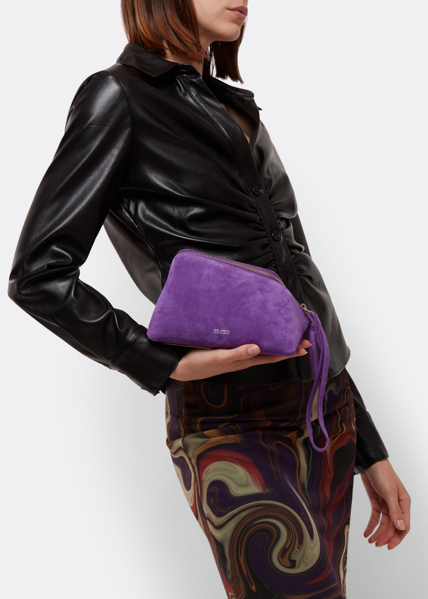 

Saturday small clutch, Purple