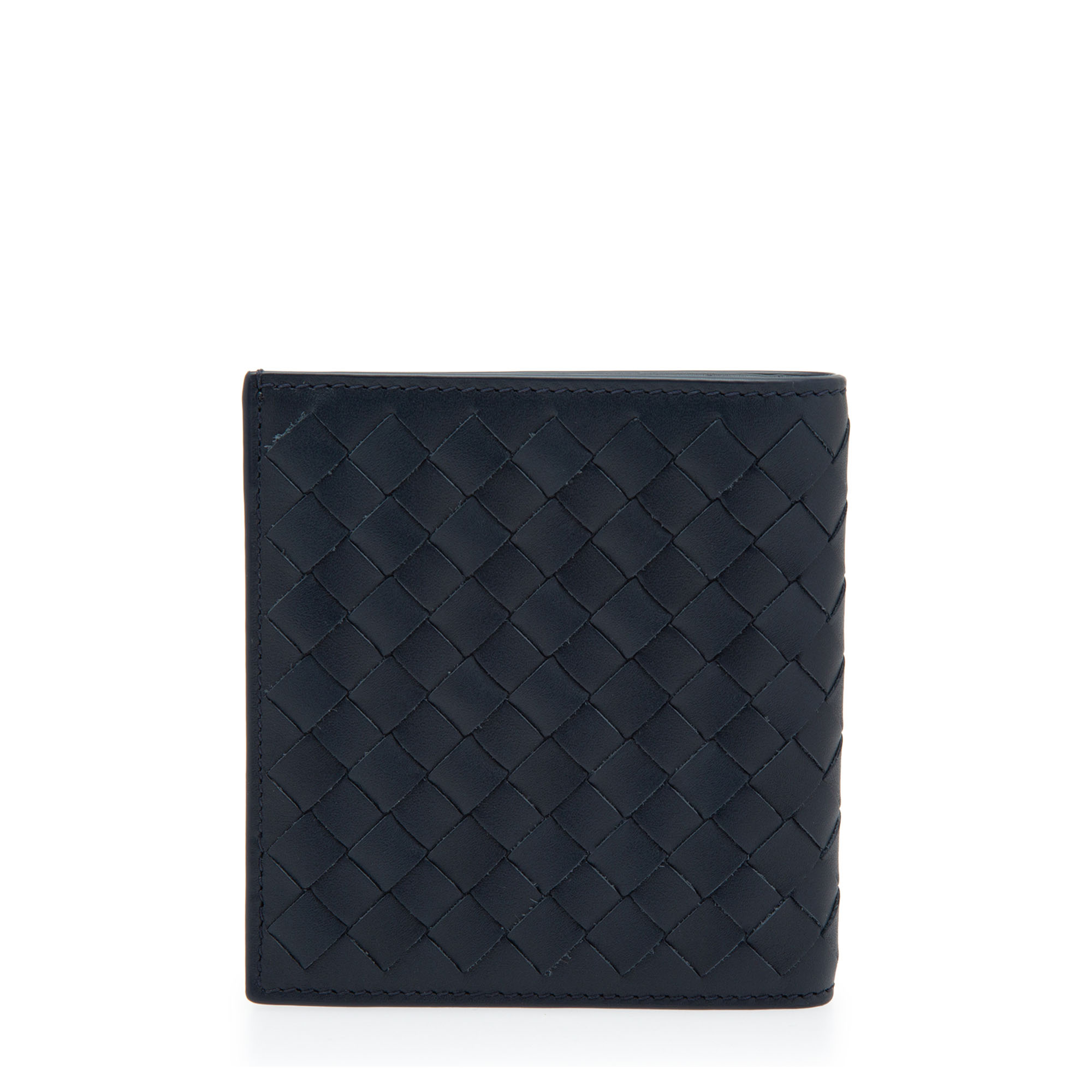 

Intrecciato wallet, Blue