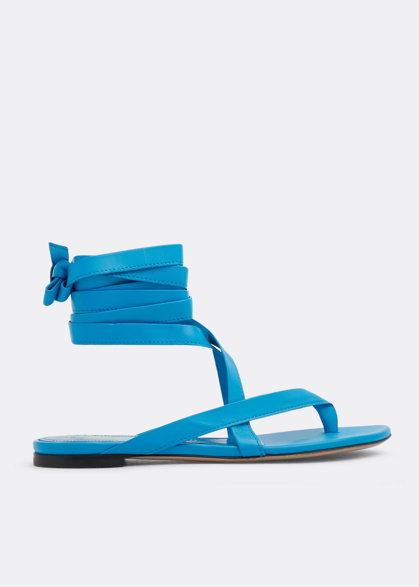The Attico Beth flat sandals for Women - Blue in KSA | Level Shoes