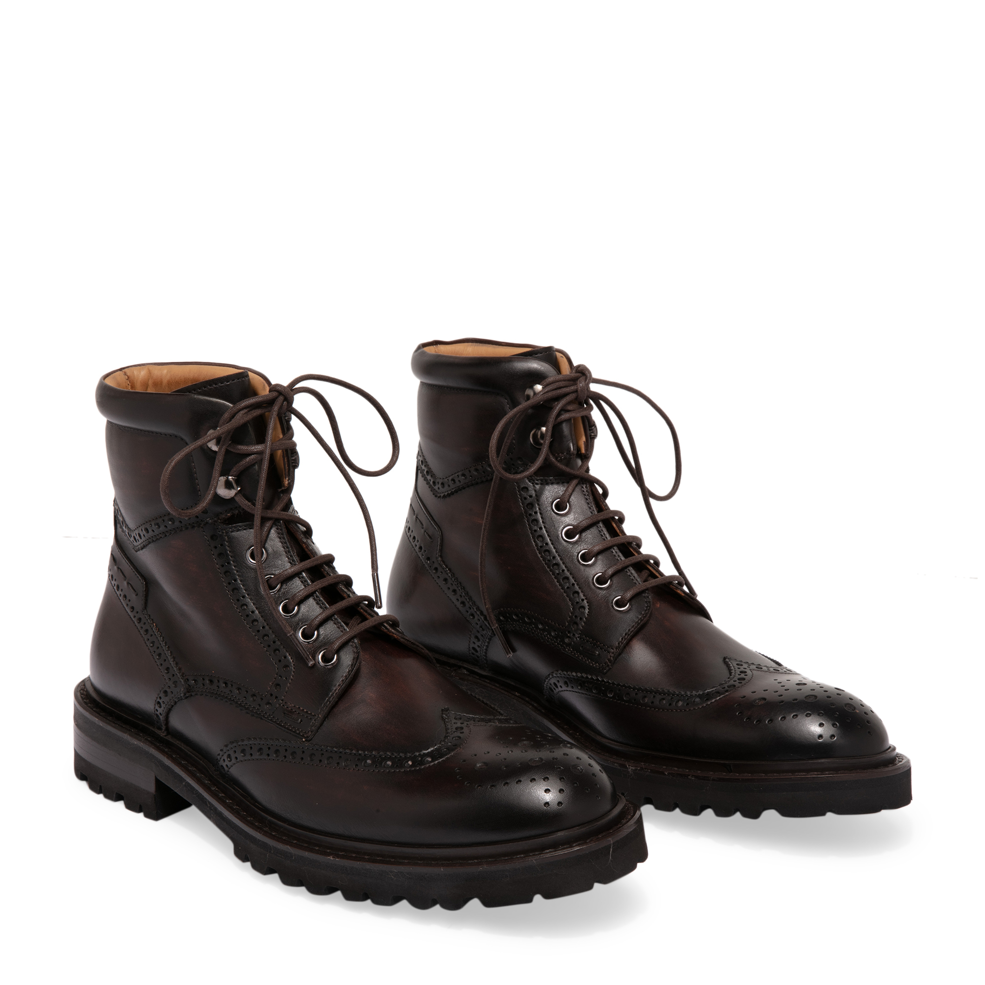 

Leather boots, Brown