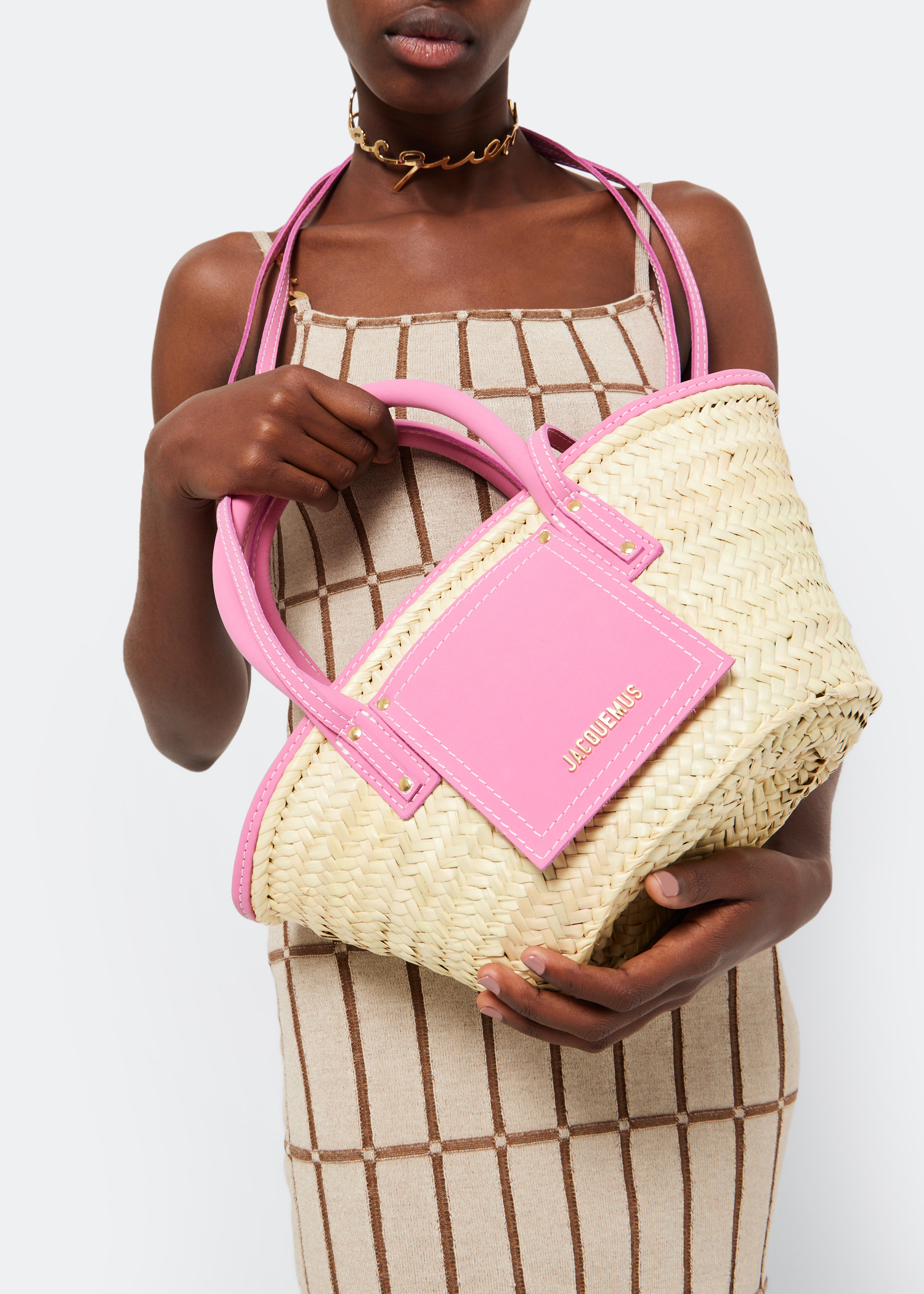 Jacquemus discount raffia bag