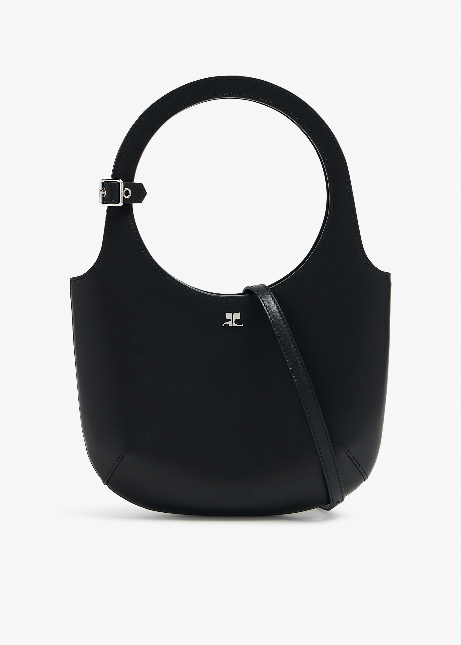 

Holy leather bag, Black