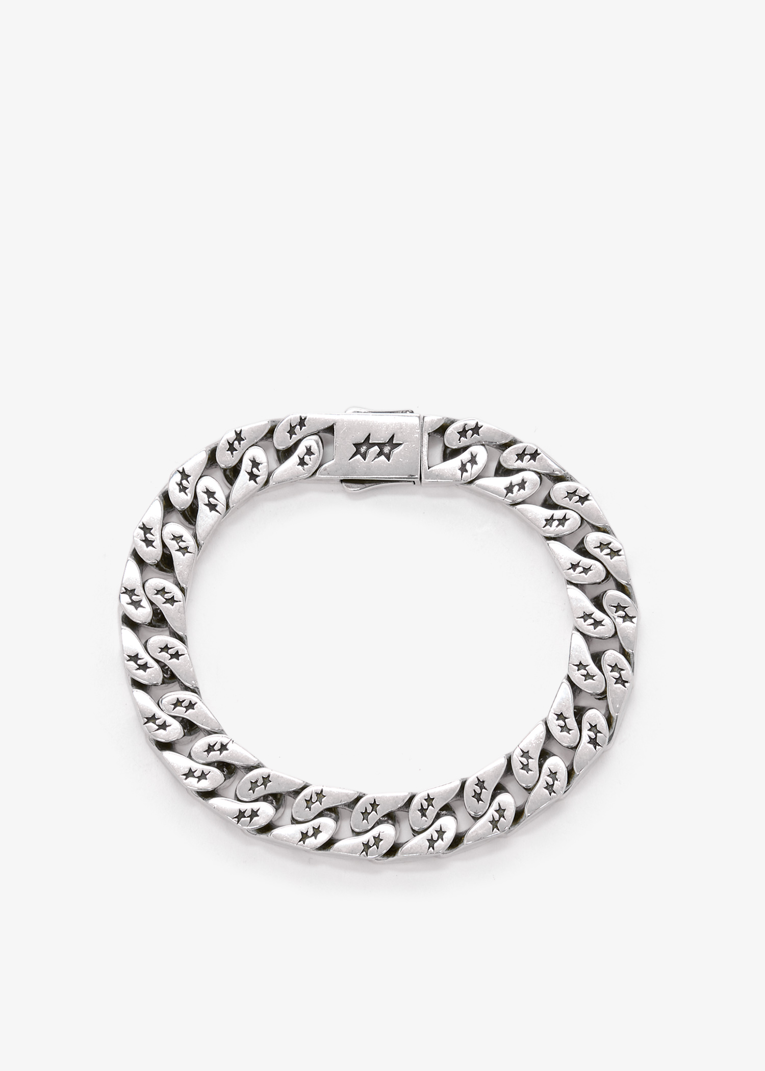 

Bold Cuban bracelet, Silver